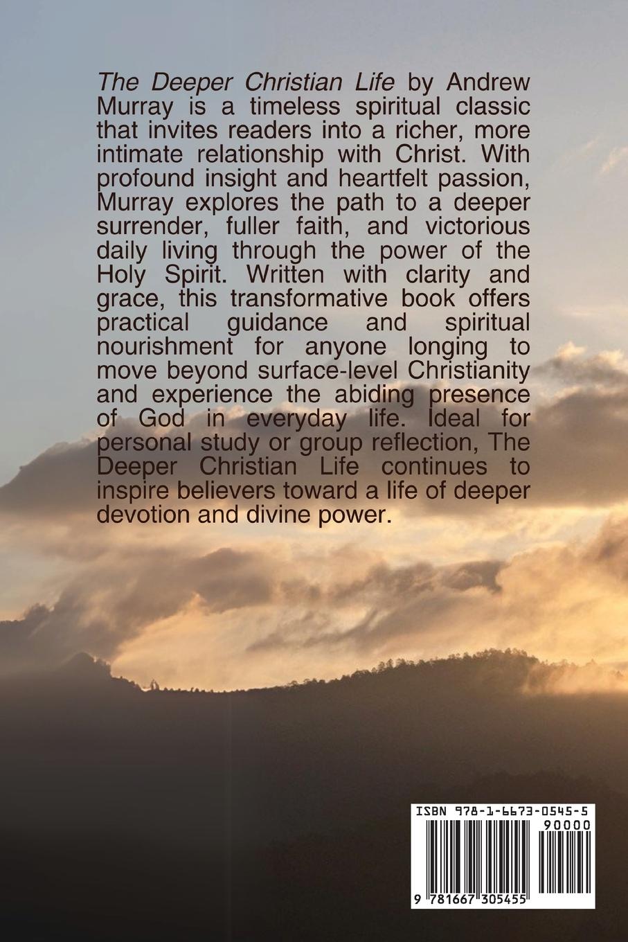 Rückseitencover The Deeper Christian Life