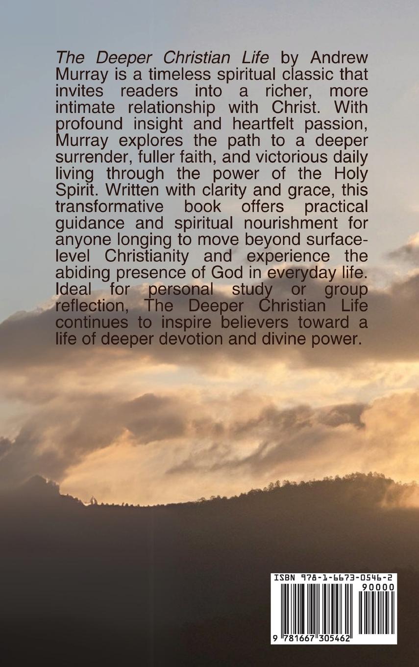 Rückseitencover The Deeper Christian Life
