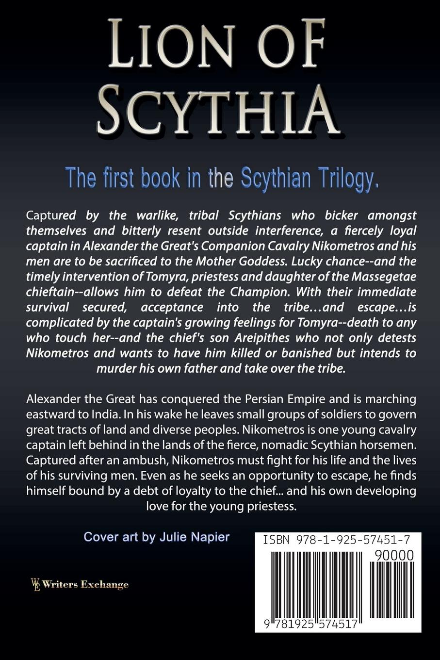 Rückseitencover Lion of Scythia