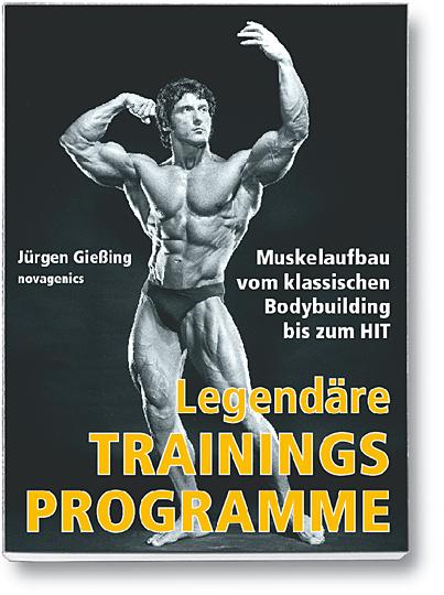 Vorderes Coverbild Legendäre Trainingsprogramme