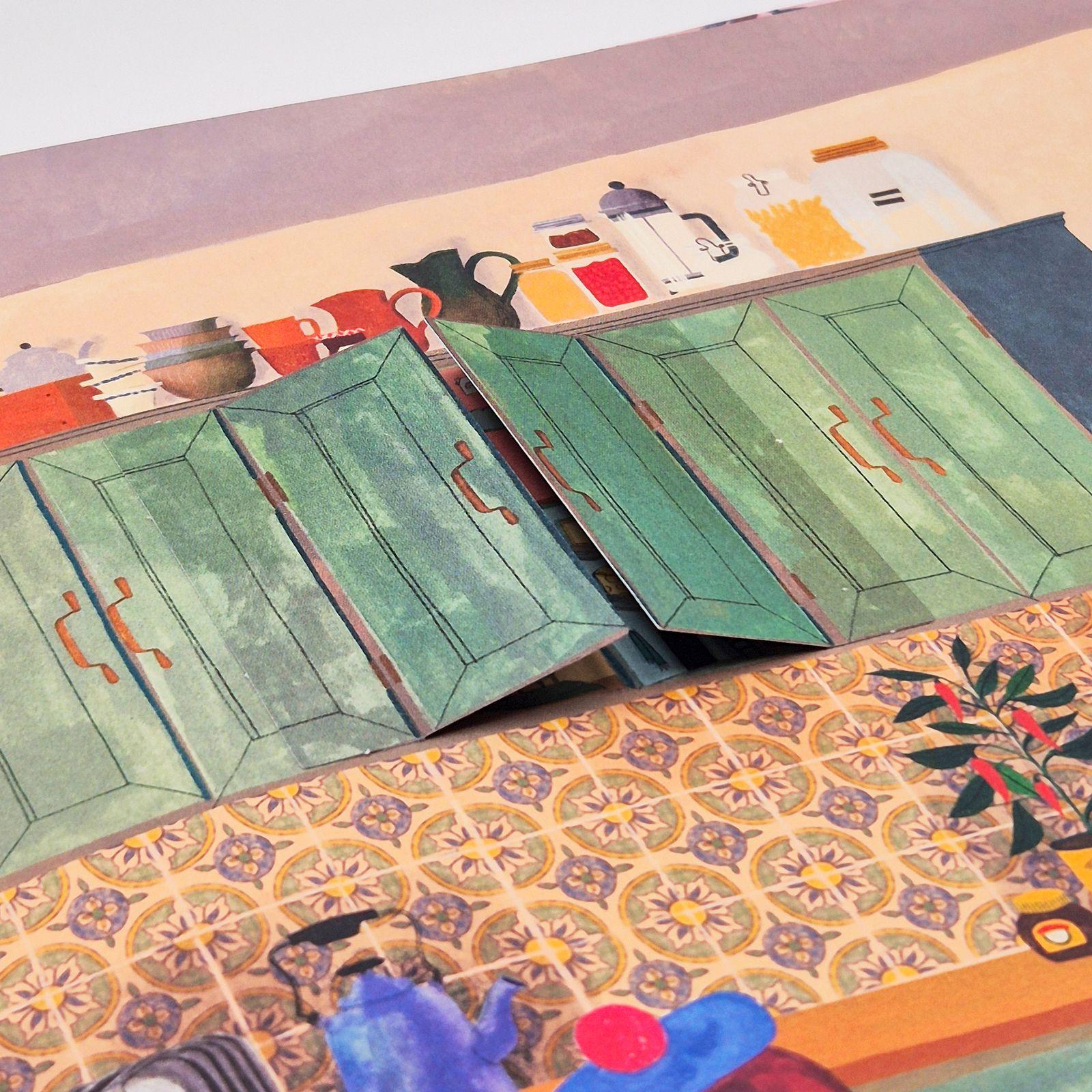 Beispielinhalt (Bild) Das Haus mit der kleinen roten Tür