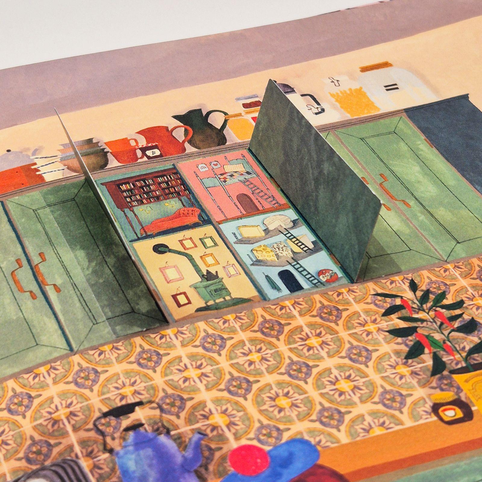 Beispielinhalt (Bild) Das Haus mit der kleinen roten Tür