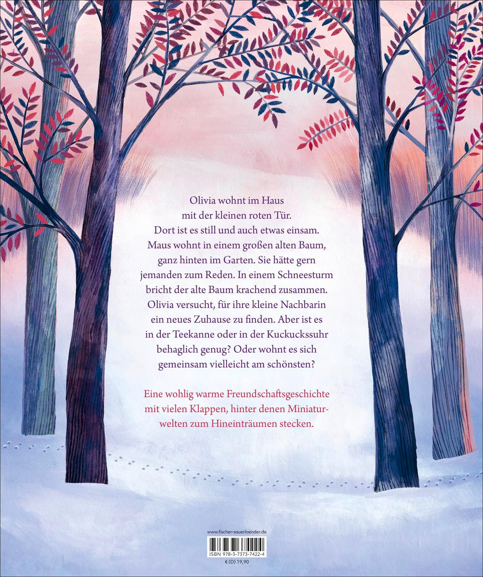 Rückseitencover Das Haus mit der kleinen roten Tür