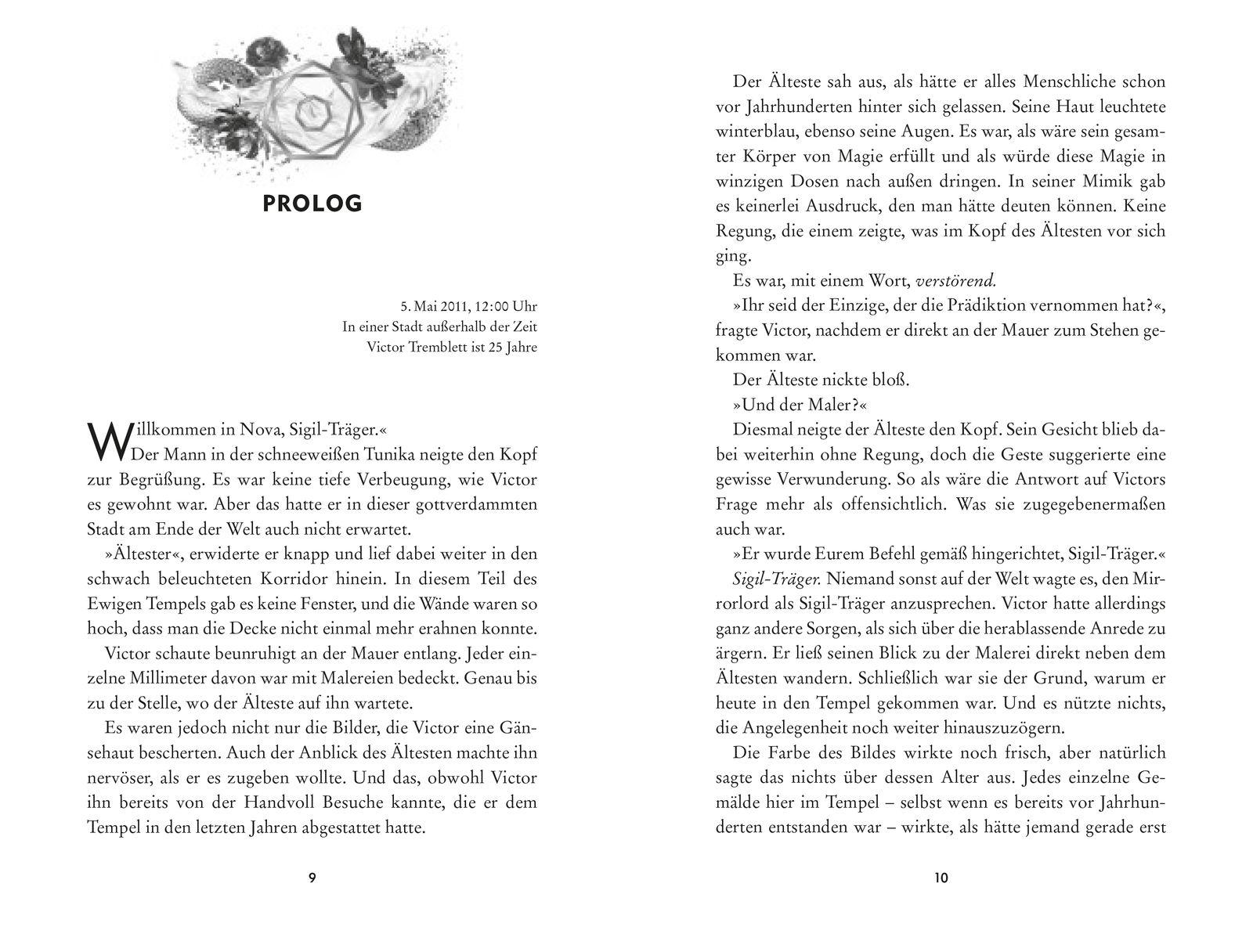 Beispielinhalt (Bild) Dark Sigils - Wie die Dunkelheit befiehlt