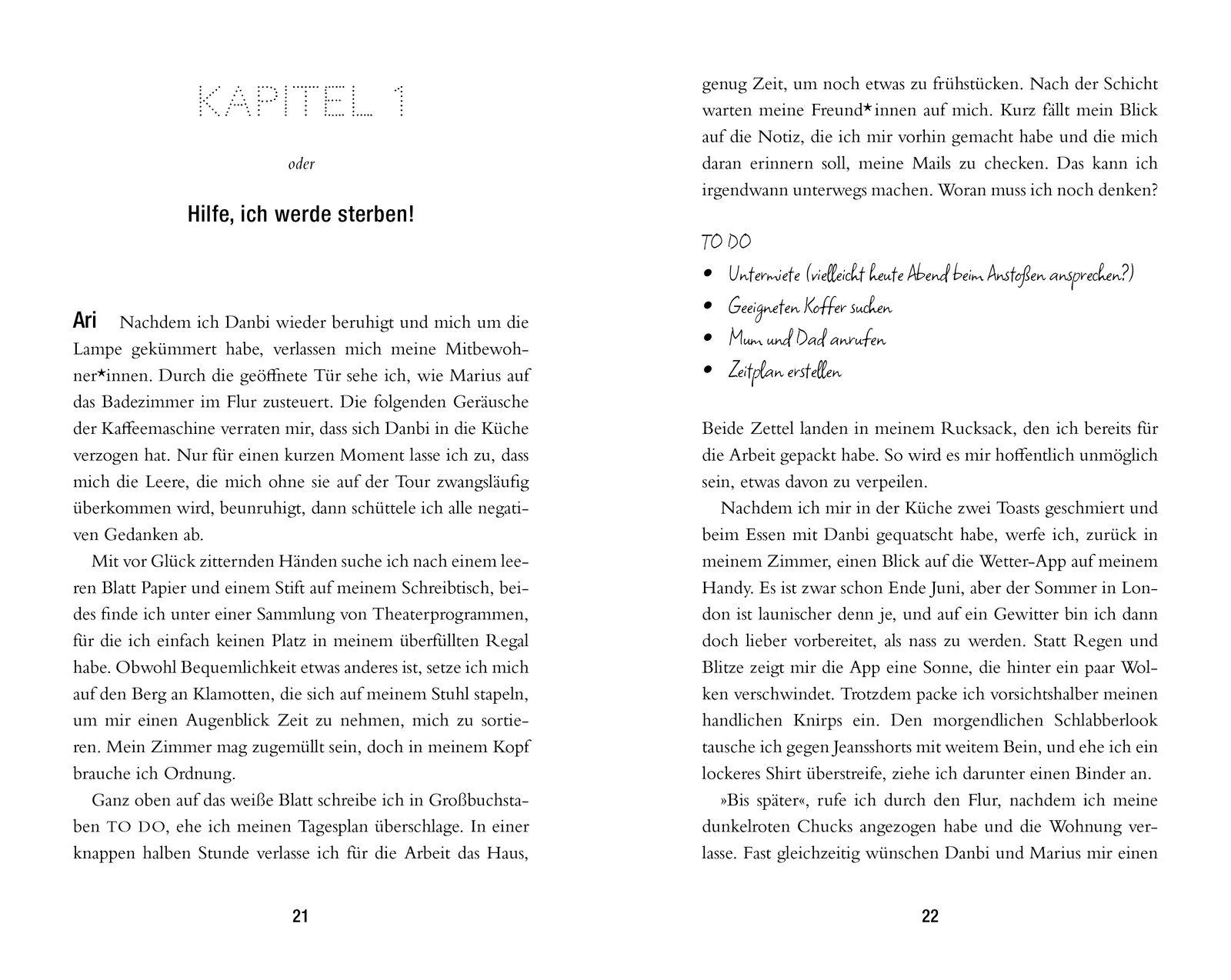 Beispielinhalt (Bild) 4 Months, 24 Melodies & 1 Maybe