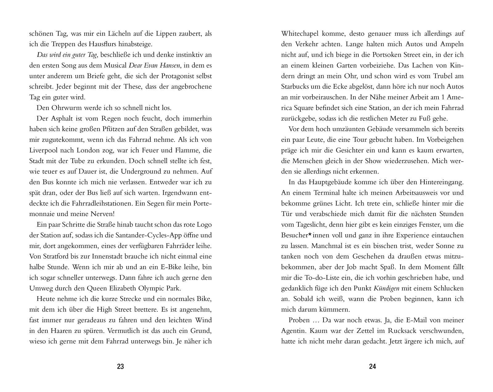 Beispielinhalt (Bild) 4 Months, 24 Melodies & 1 Maybe