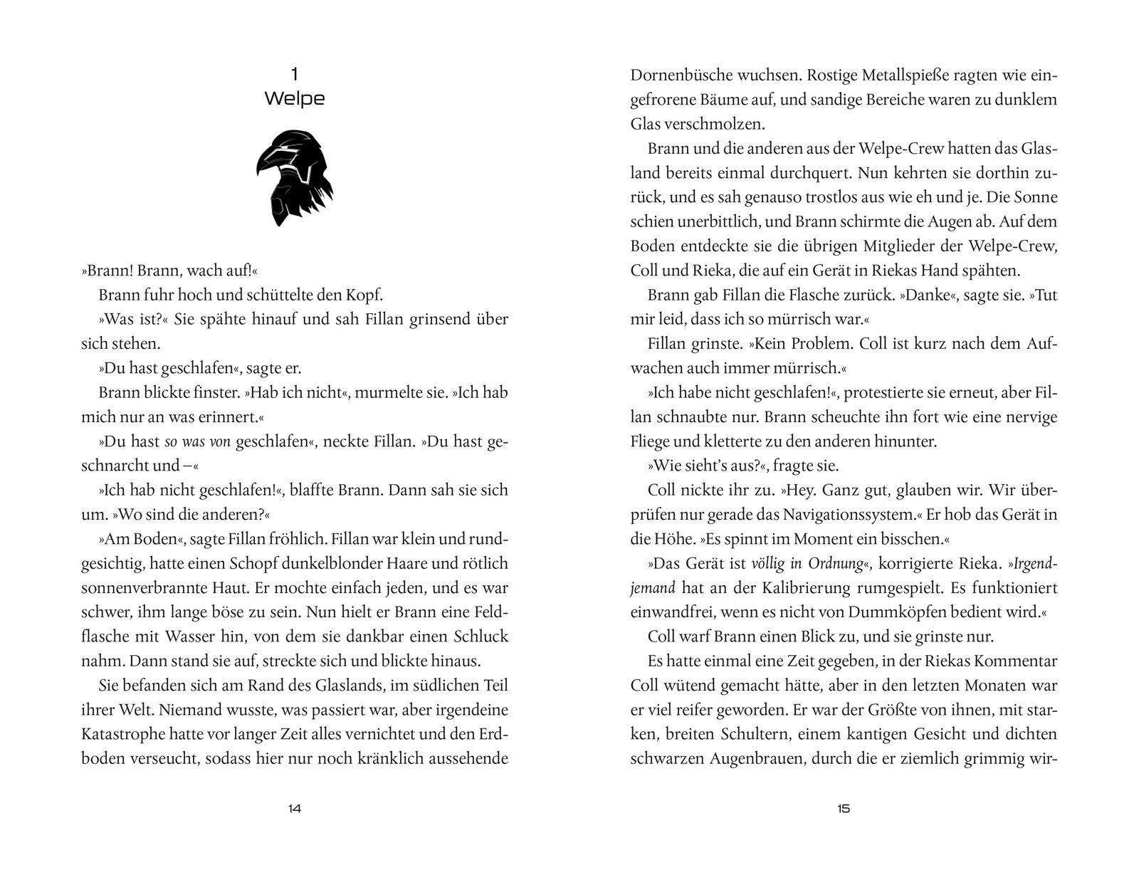 Beispielinhalt (Bild) I am Raven - Die Rache der Königin.