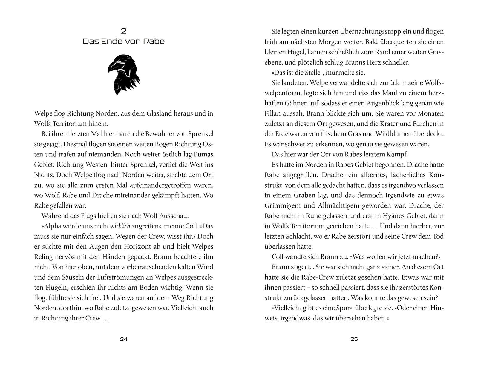 Beispielinhalt (Bild) I am Raven - Die Rache der Königin.