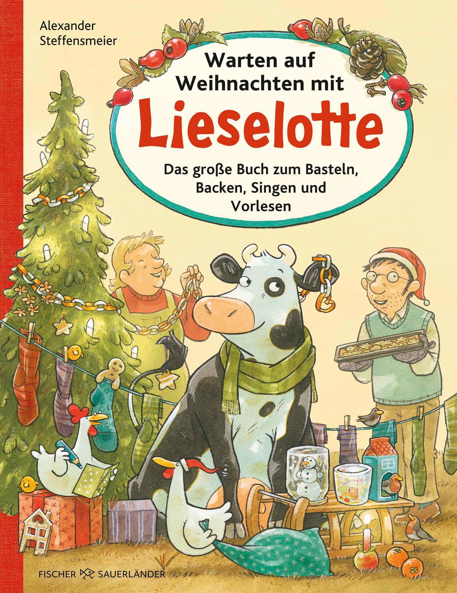 Vorderes Coverbild Warten auf Weihnachten mit Lieselotte