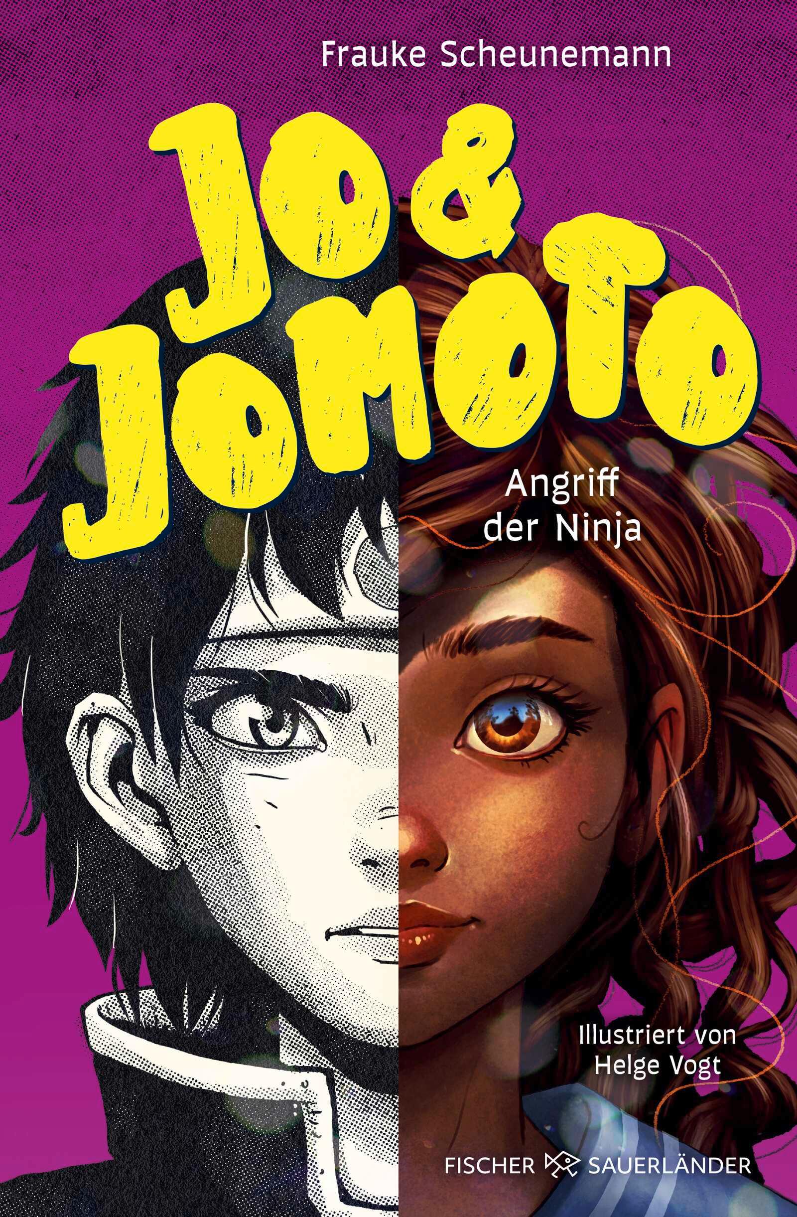 Vorderes Coverbild Jo & Jomoto - Angriff der Ninja