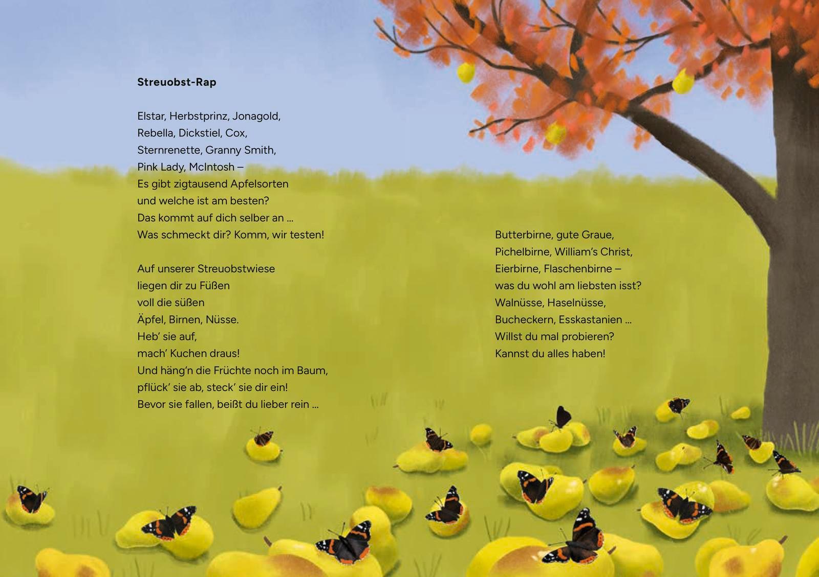 Beispielinhalt (Bild) Hörst du's rascheln? Der Herbst ist da!