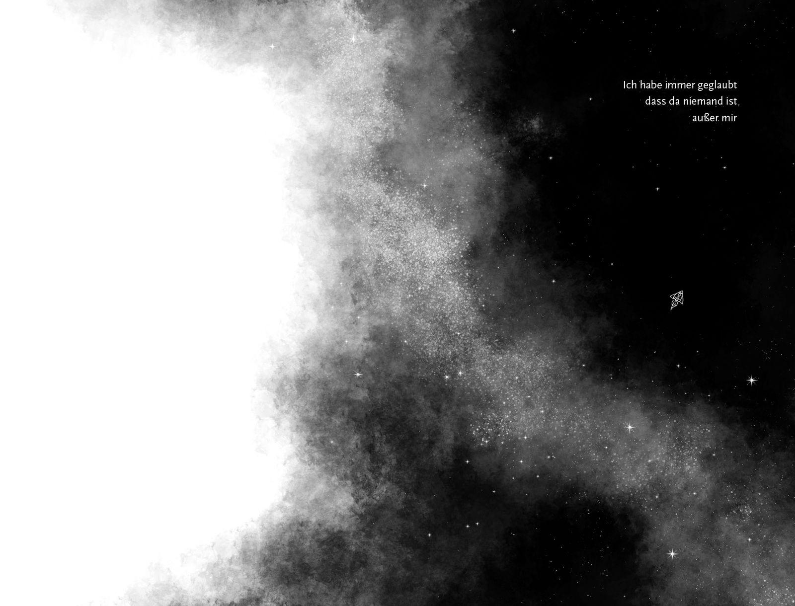 Beispielinhalt (Bild) Und die Welt, sie fliegt hoch