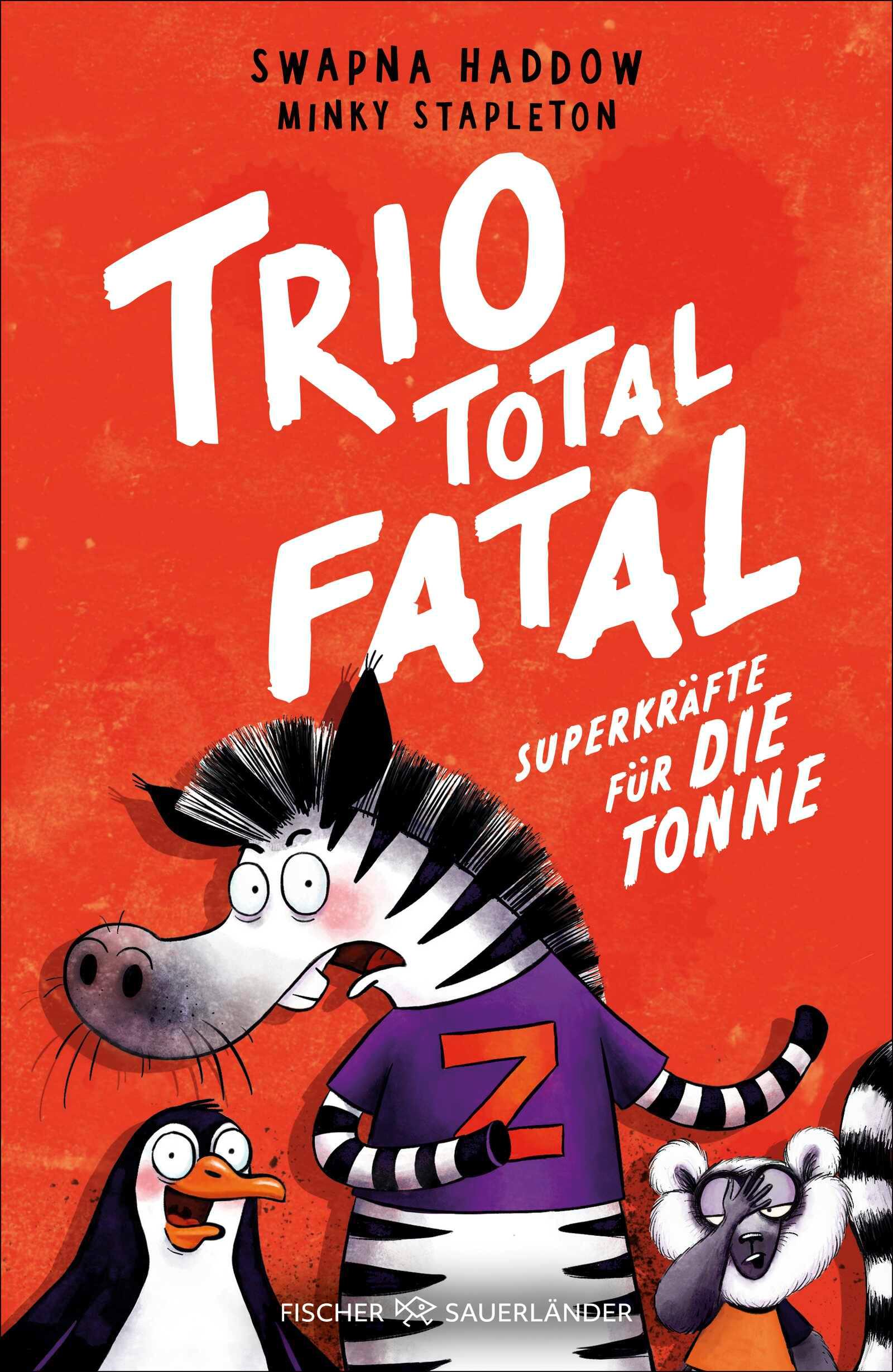Vorderes Coverbild Trio total fatal: Superkräfte für die Tonne
