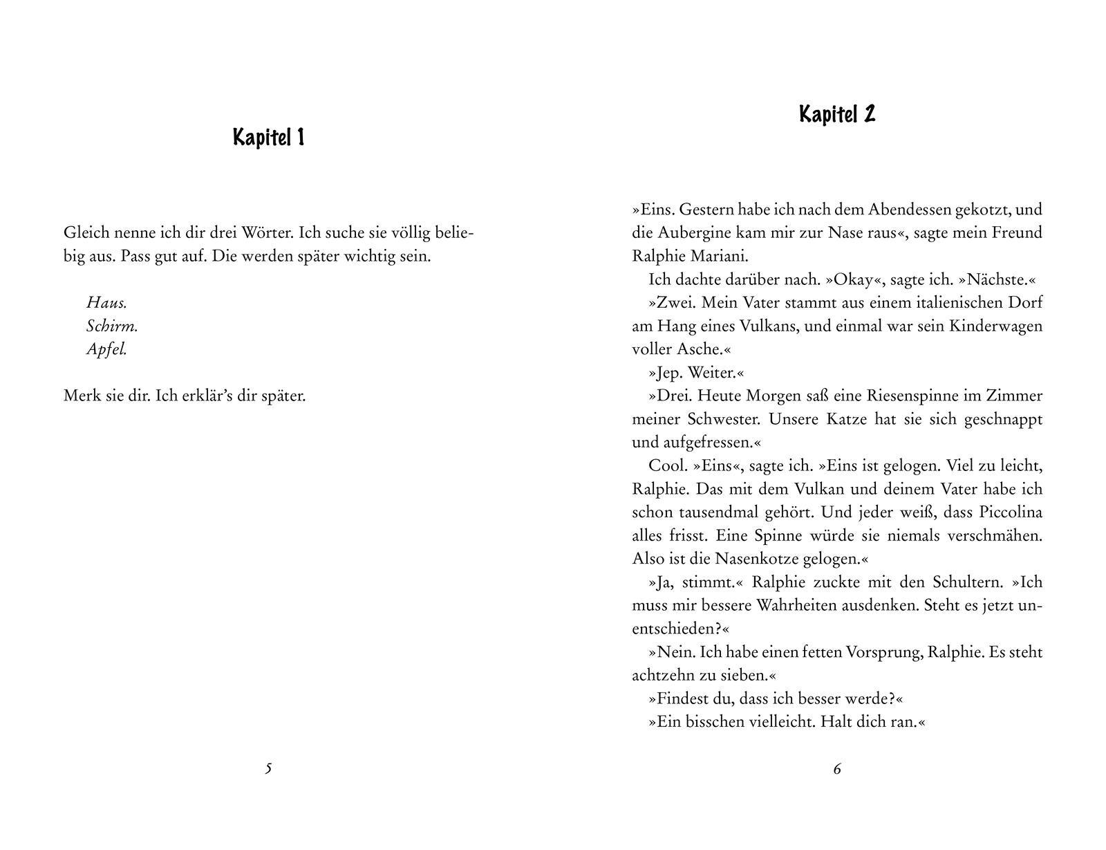 Beispielinhalt (Bild) Unvergesslich, Sophie