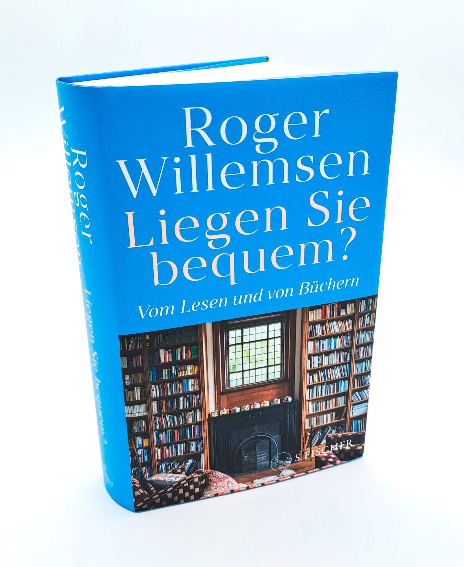 Beispielinhalt (Bild) Liegen Sie bequem? Vom Lesen und von Büchern