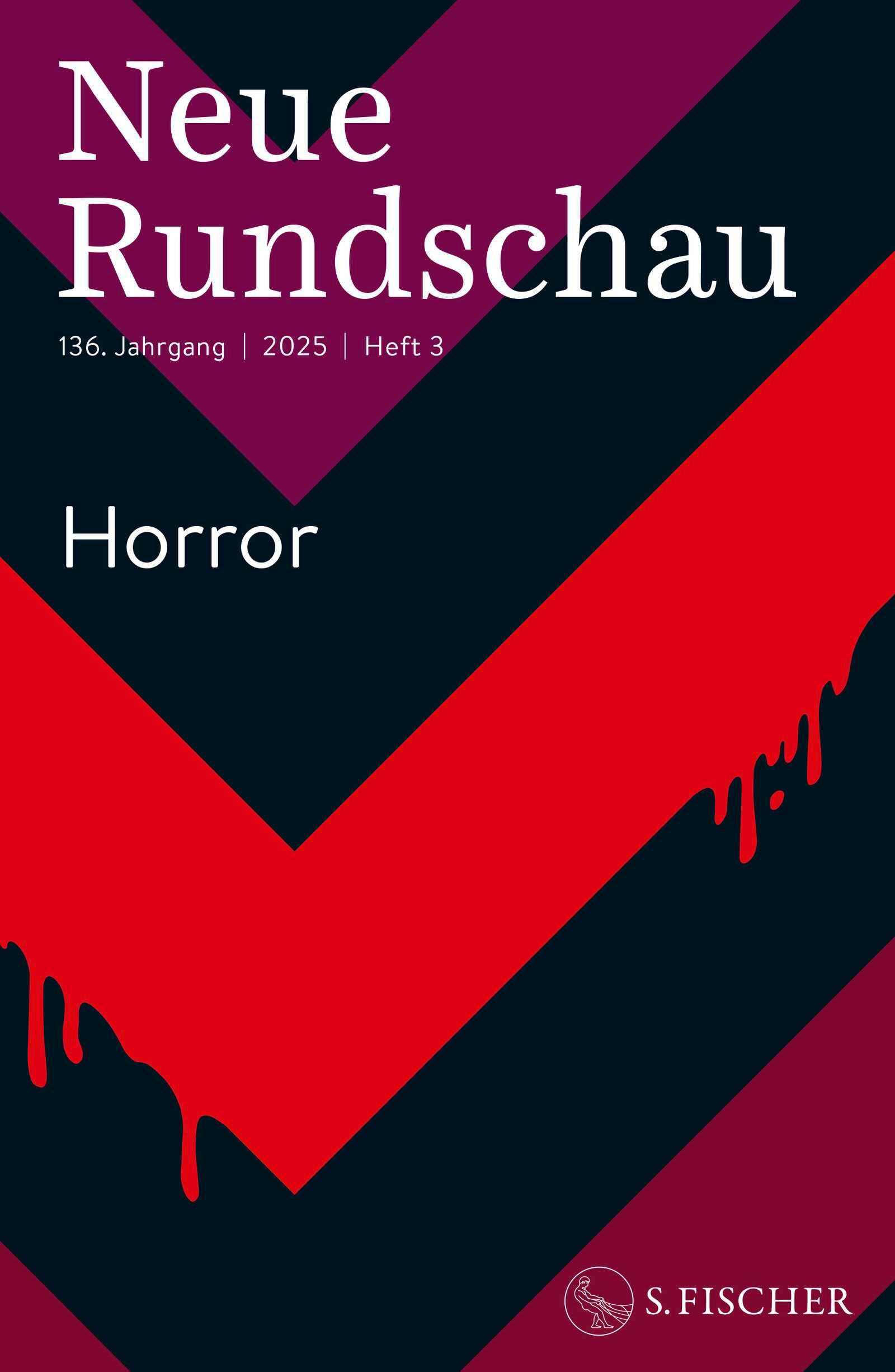 Vorderes Coverbild Neue Rundschau 2025/3