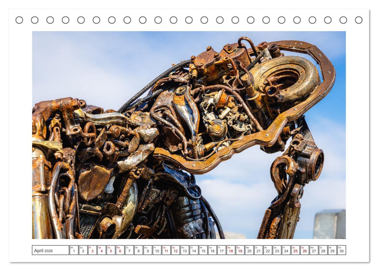 Beispielinhalt (Bild) Kopenhagen - Traumstädte der Welt (Tischkalender 2026 DIN A5 quer), CALVENDO Monatskalender