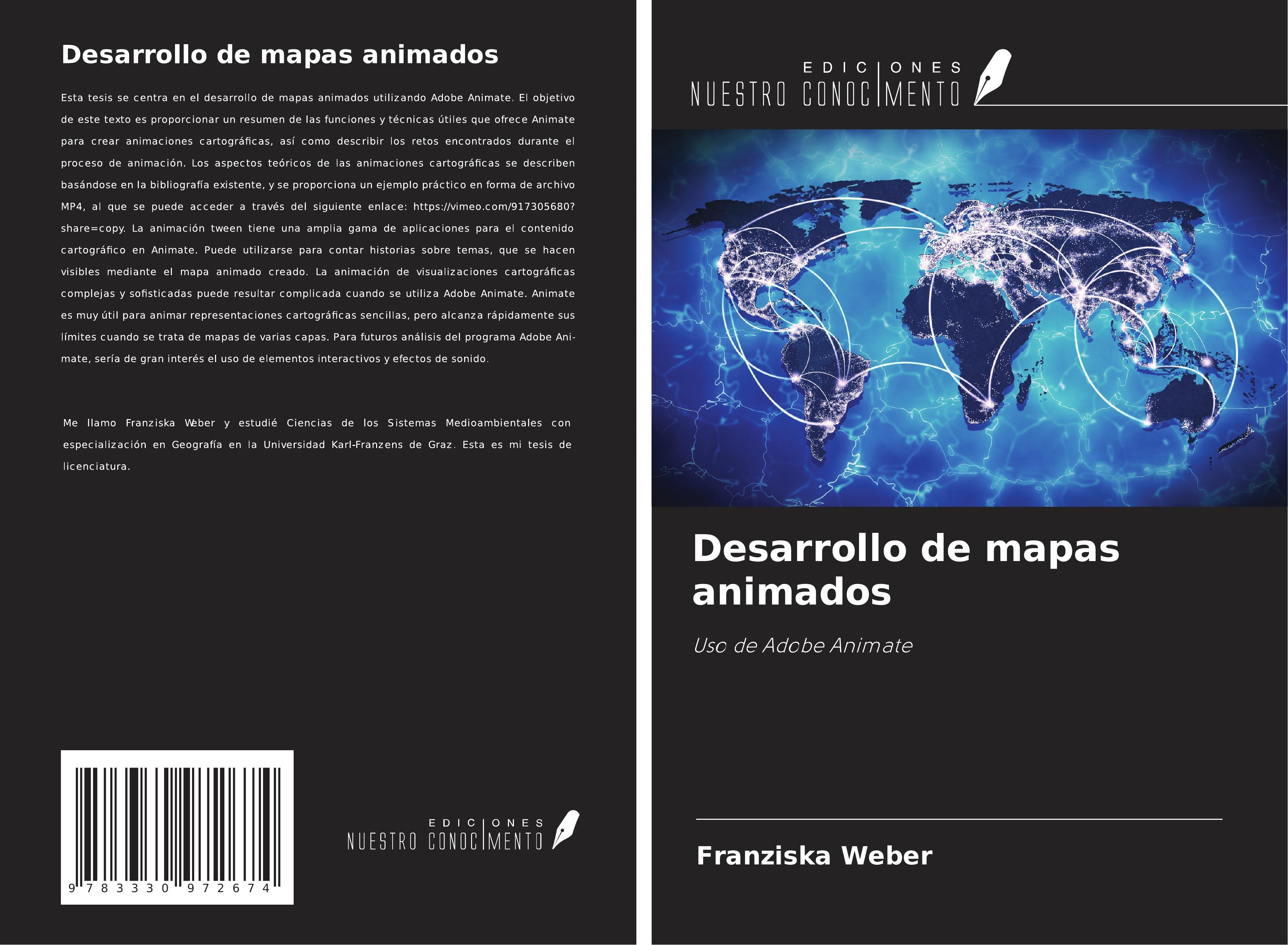 Vorderes Coverbild Desarrollo de mapas animados