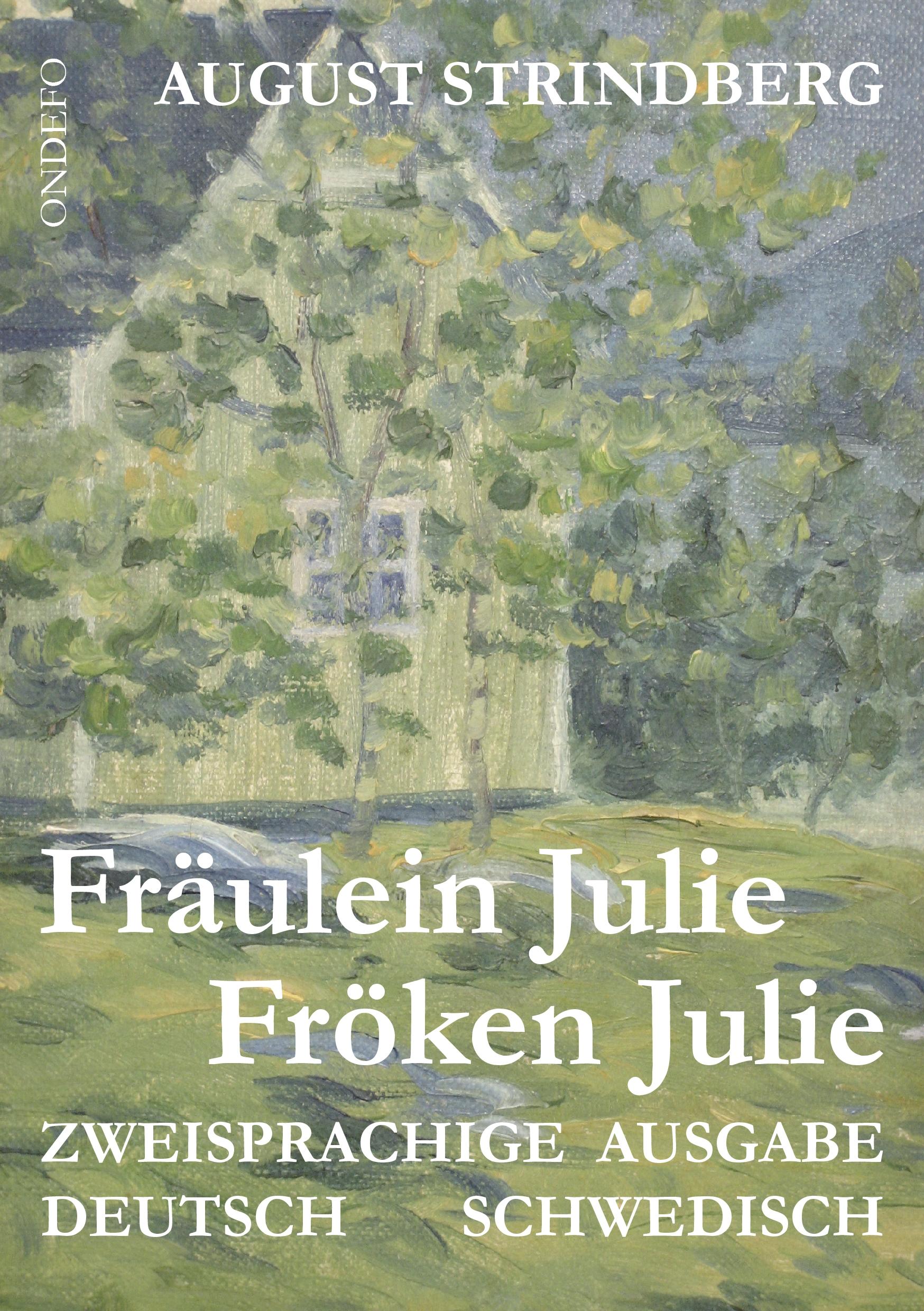 Vorderes Coverbild Fräulein Julie / Fröken Julie.