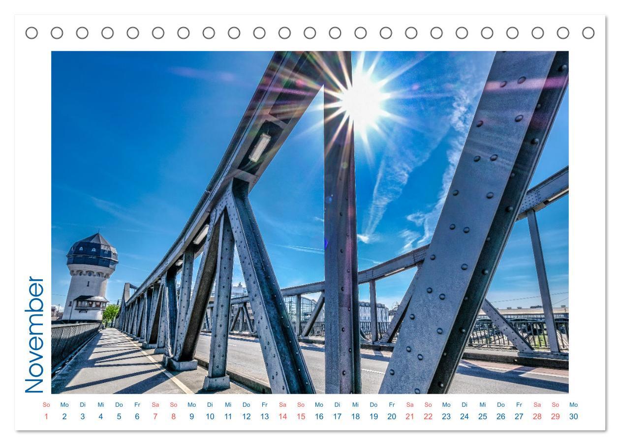 Beispielinhalt (Bild) Blickfang Darmstadt! (Tischkalender 2026 DIN A5 quer), CALVENDO Monatskalender