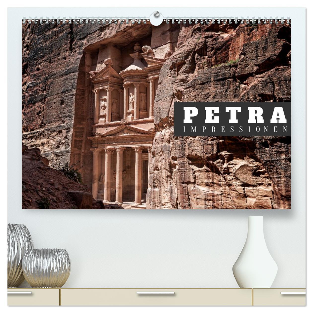 Vorderes Coverbild Petra Impressionen (hochwertiger Premium Wandkalender 2026 DIN A2 quer), Kunstdruck in Hochglanz