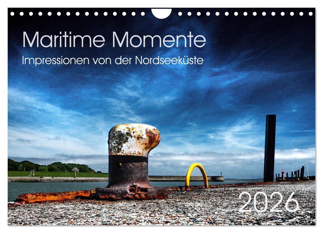 Vorderes Coverbild Maritime Momente (Wandkalender 2026 DIN A4 quer), CALVENDO Monatskalender