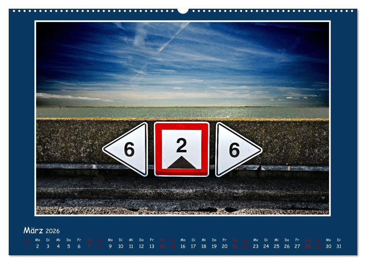 Beispielinhalt (Bild) Maritime Momente (hochwertiger Premium Wandkalender 2026 DIN A2 quer), Kunstdruck in Hochglanz