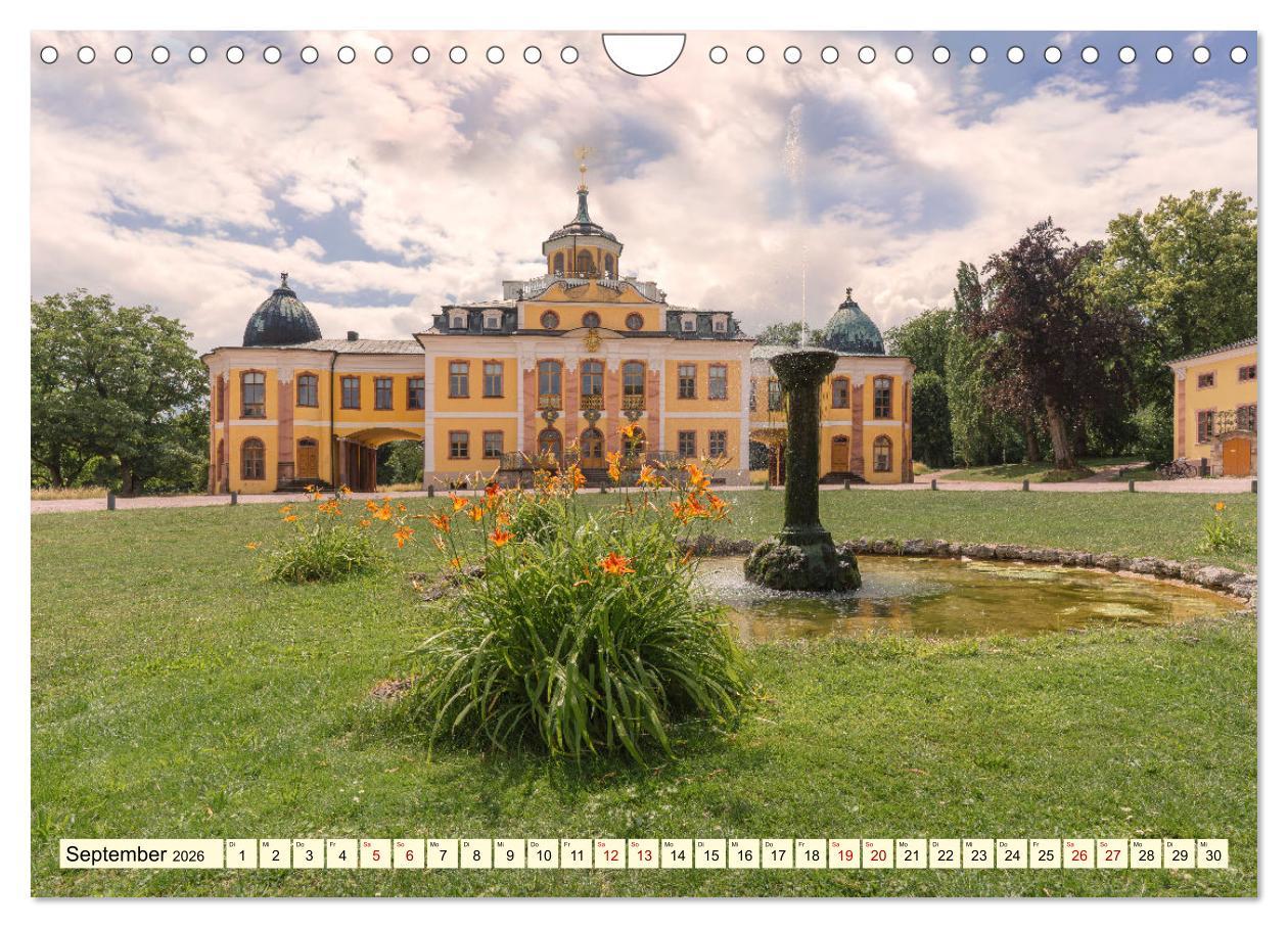 Beispielinhalt (Bild) Weimar - Kulturstadt im Herzen Europas (Wandkalender 2026 DIN A4 quer), CALVENDO Monatskalender