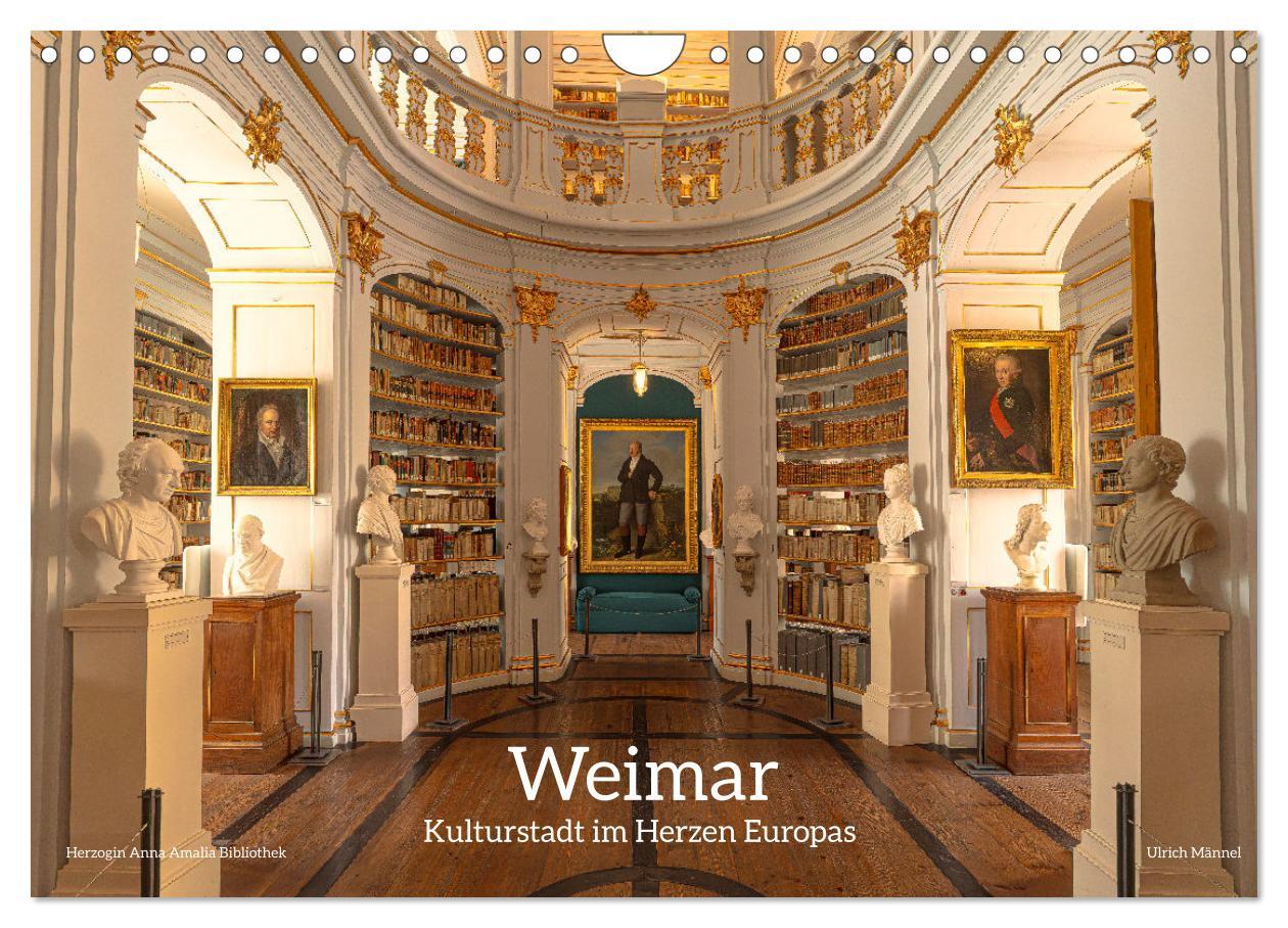 Vorderes Coverbild Weimar - Kulturstadt im Herzen Europas (Wandkalender 2026 DIN A4 quer), CALVENDO Monatskalender