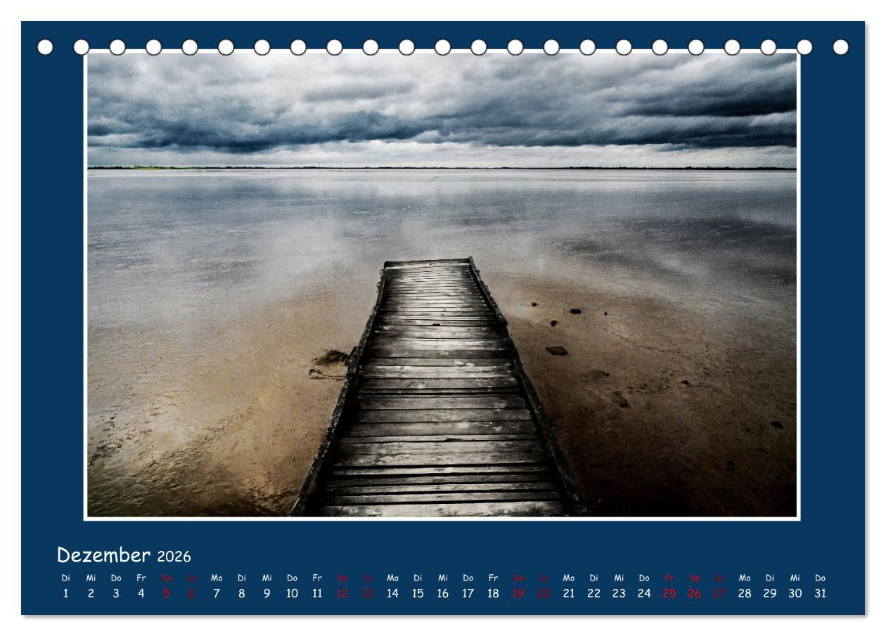 Beispielinhalt (Bild) Maritime Momente (Tischkalender 2026 DIN A5 quer), CALVENDO Monatskalender