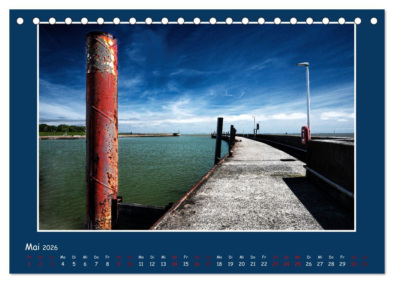 Beispielinhalt (Bild) Maritime Momente (Tischkalender 2026 DIN A5 quer), CALVENDO Monatskalender