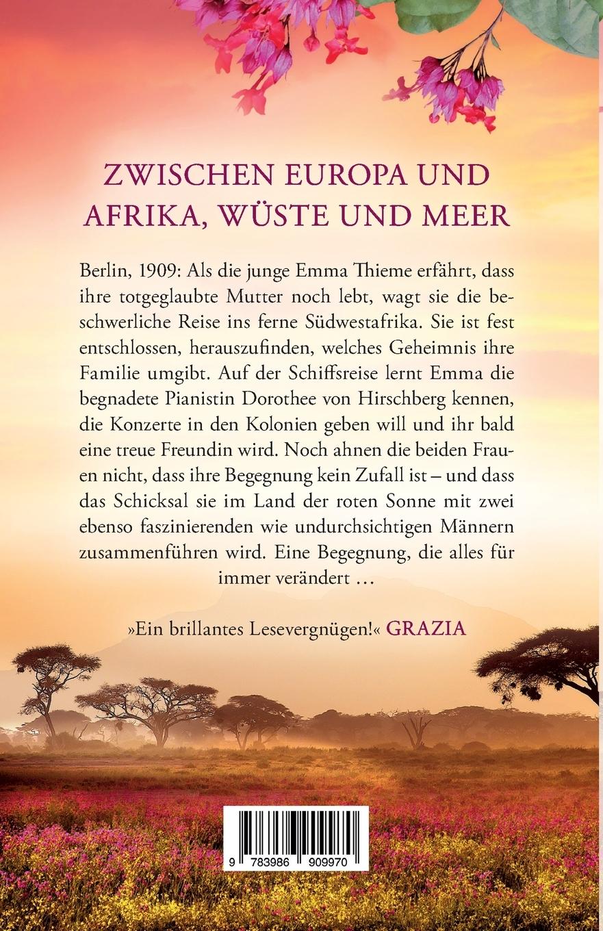 Rückseitencover Der Himmel über Namibia - oder: Die Bucht des blauen Feuers