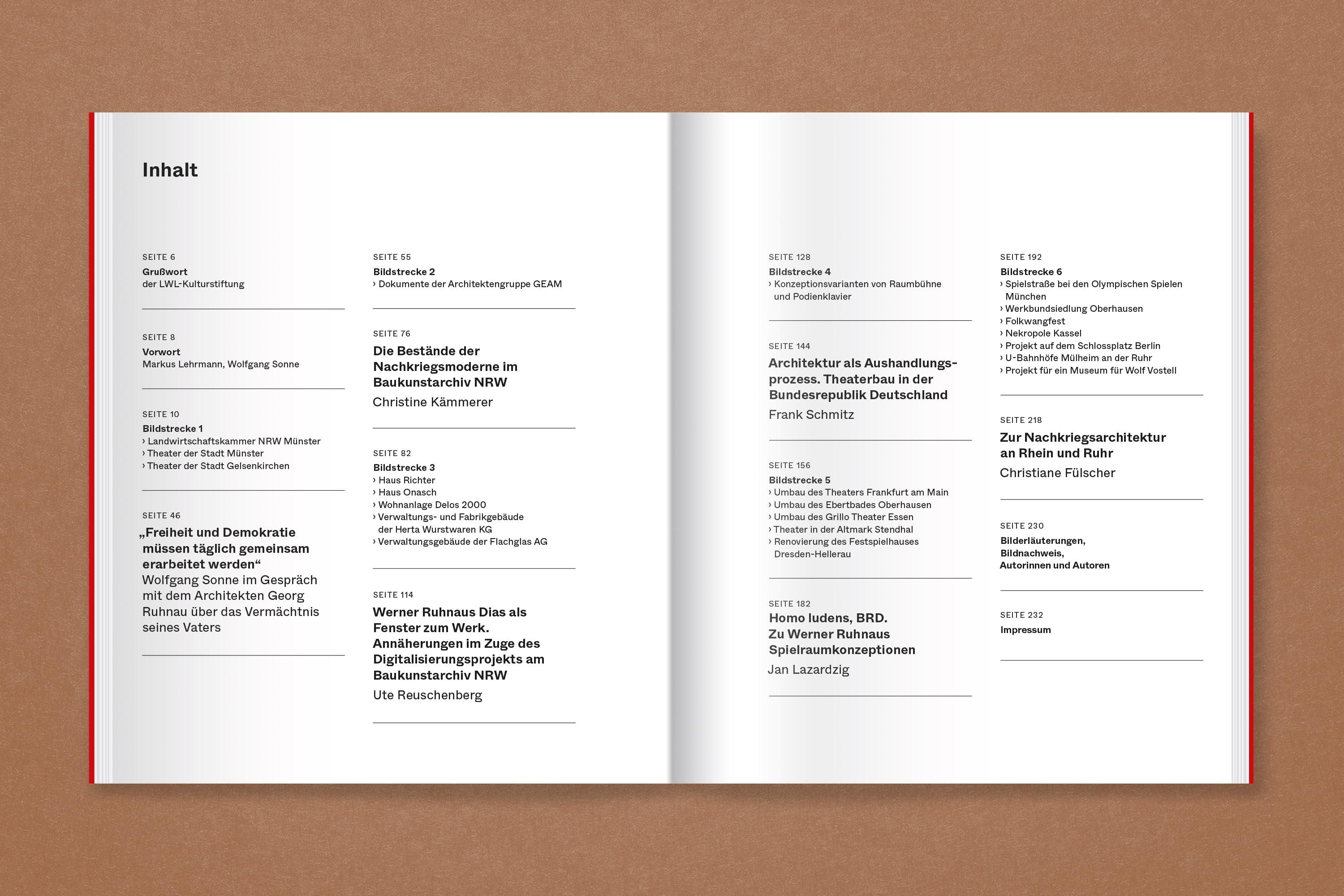 Beispielinhalt (Bild) Werner Ruhnau: Bauen für die offene Gesellschaft