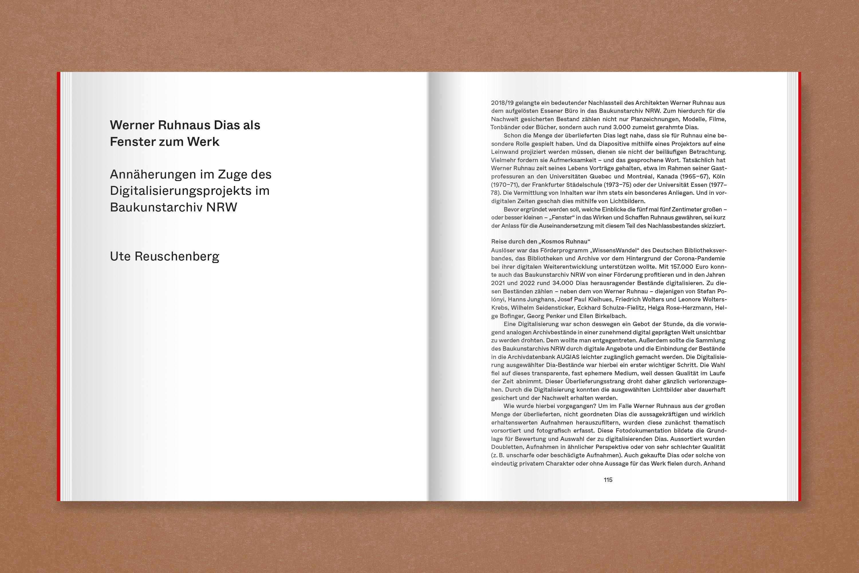 Beispielinhalt (Bild) Werner Ruhnau: Bauen für die offene Gesellschaft