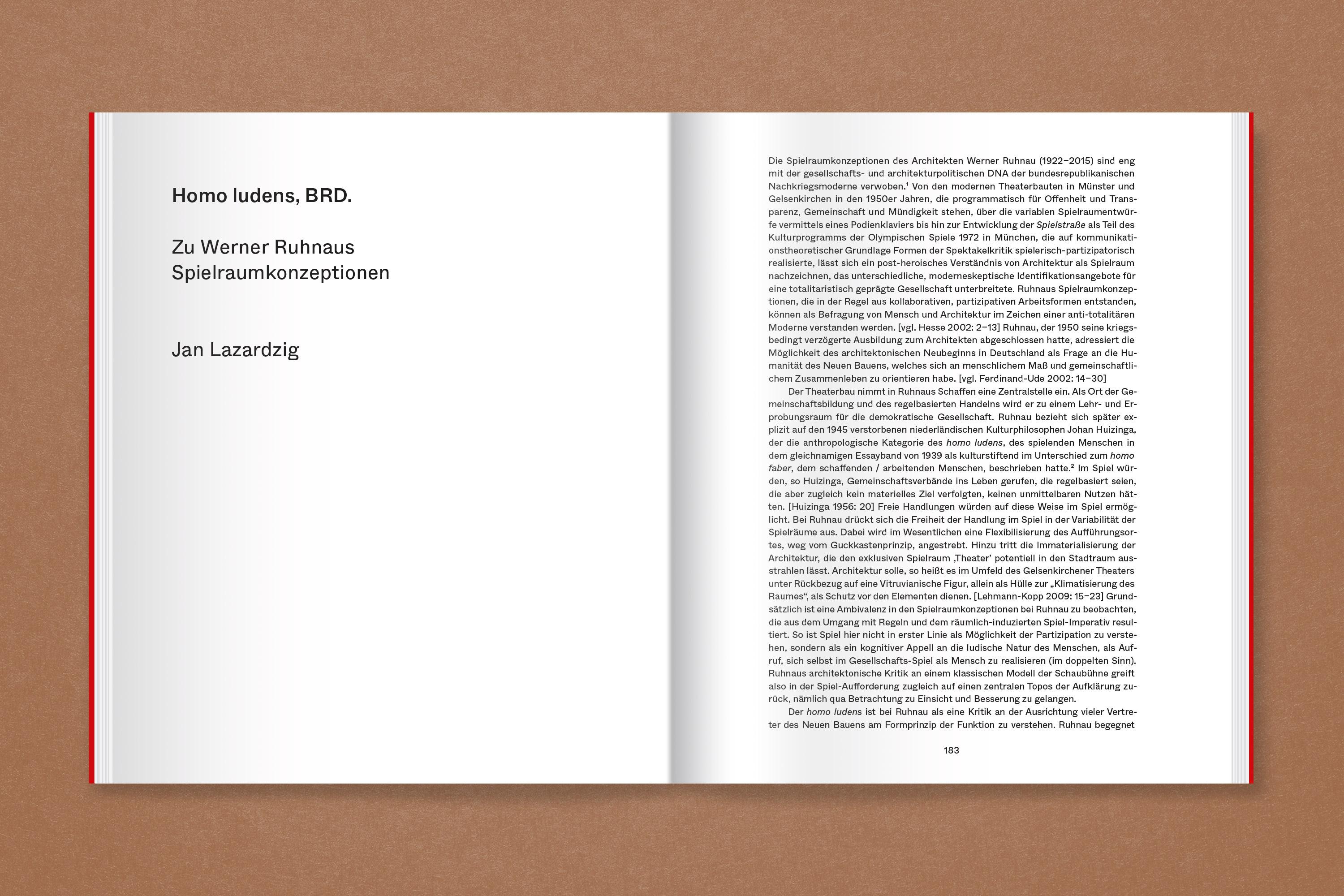 Beispielinhalt (Bild) Werner Ruhnau: Bauen für die offene Gesellschaft