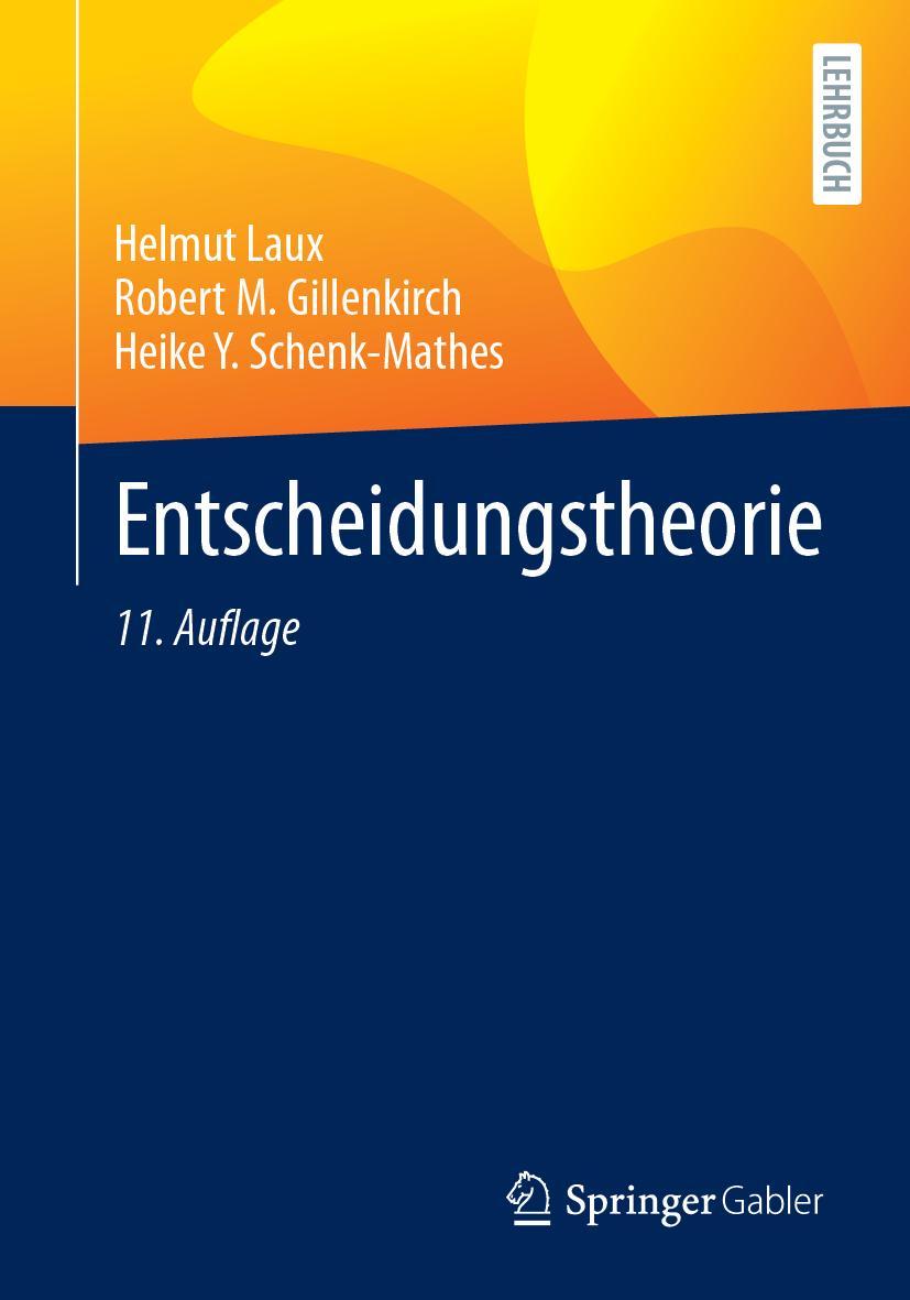 Vorderes Coverbild Entscheidungstheorie