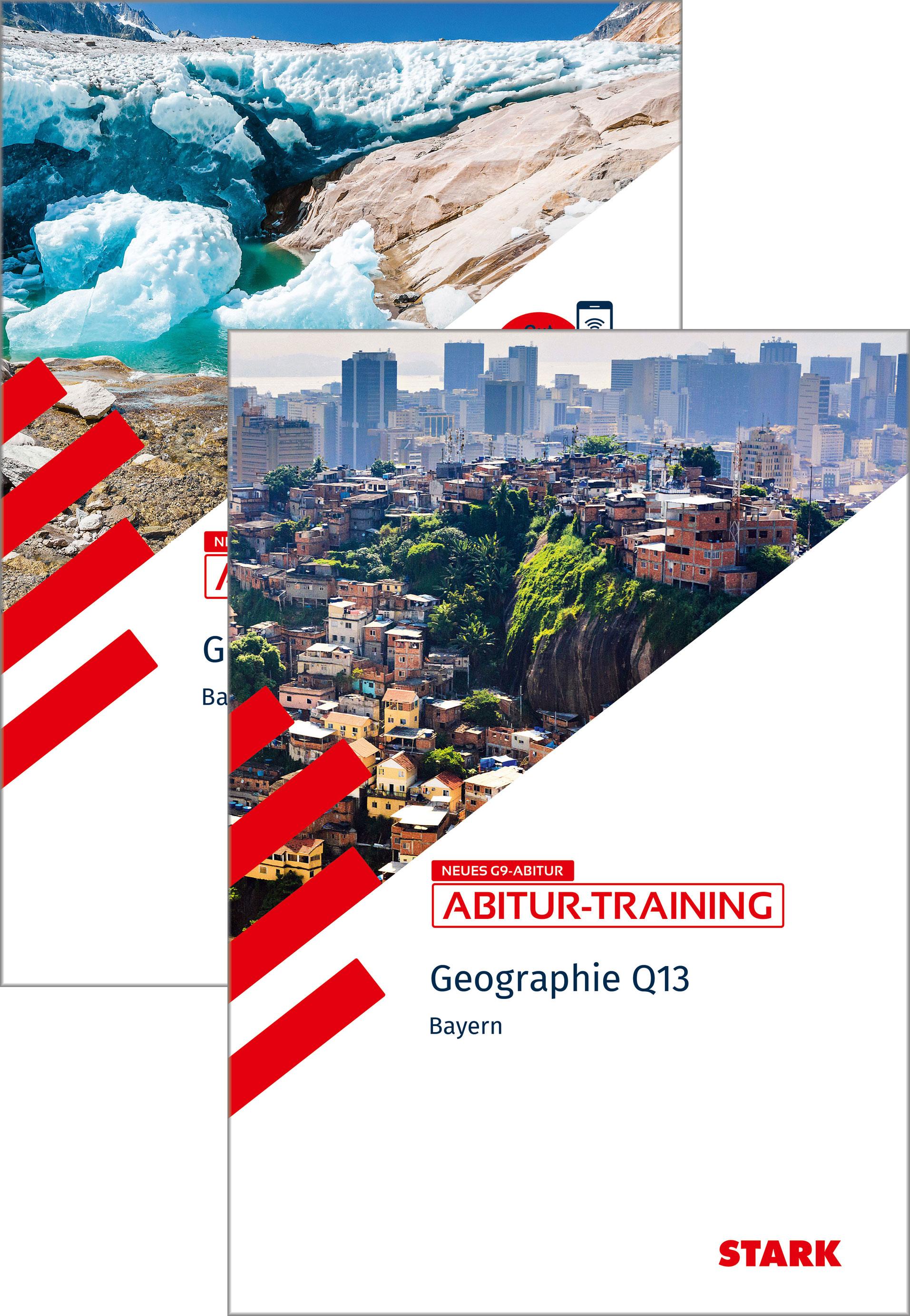 Vorderes Coverbild STARK Geographie Q12 und Q13 Vorteilspaket - Abitur-Training Bayern