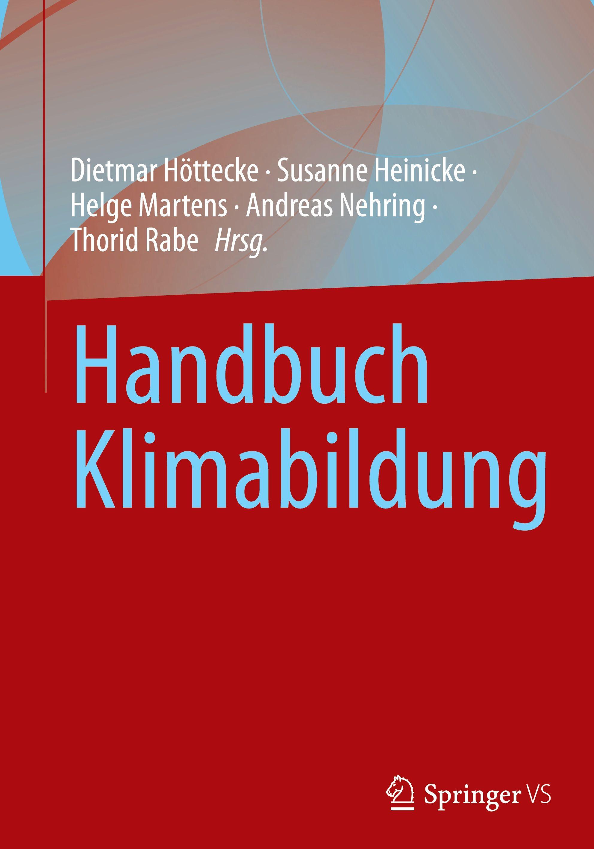 Vorderes Coverbild Handbuch Klimabildung