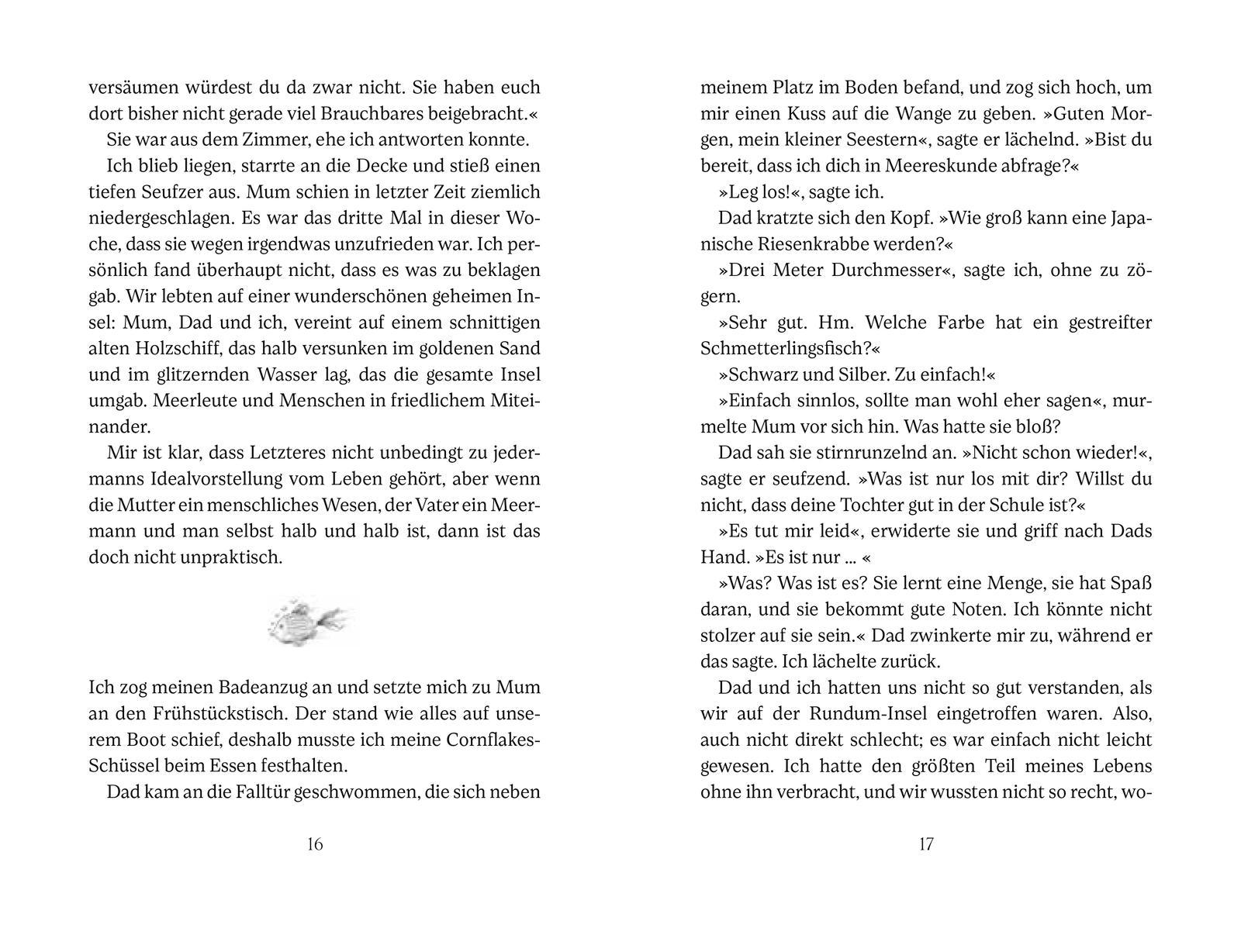 Beispielinhalt (Bild) Emily Windsnap - Die Entdeckung