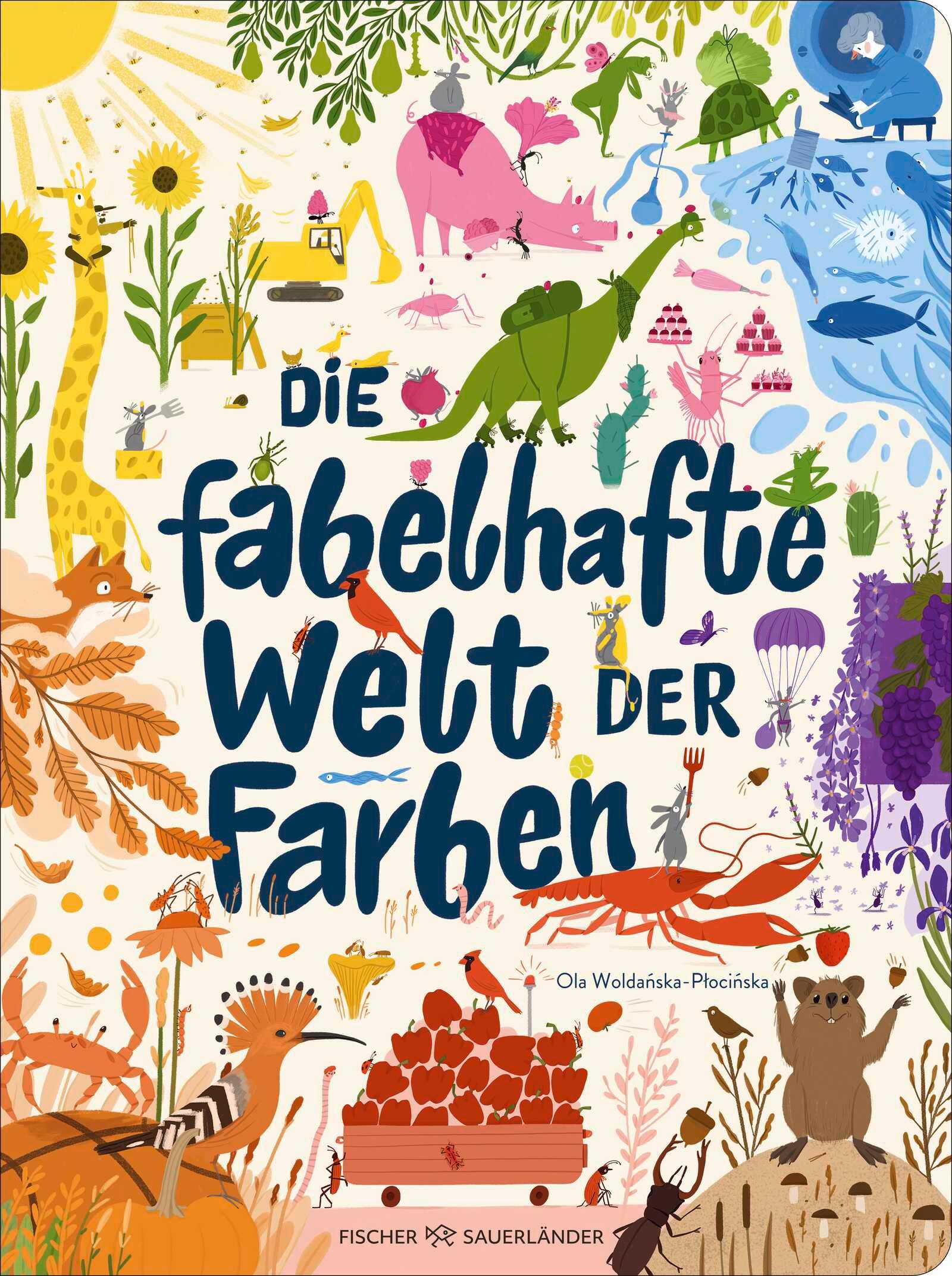Vorderes Coverbild Die fabelhafte Welt der Farben