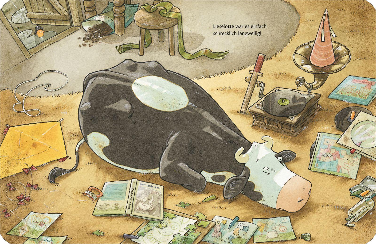 Beispielinhalt (Bild) Lieselotte hat Langeweile