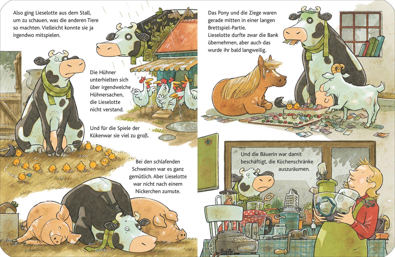 Beispielinhalt (Bild) Lieselotte hat Langeweile