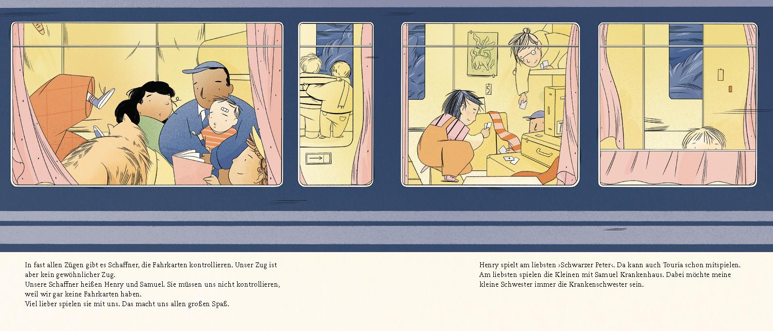 Beispielinhalt (Bild) Wir Kinder im Zug
