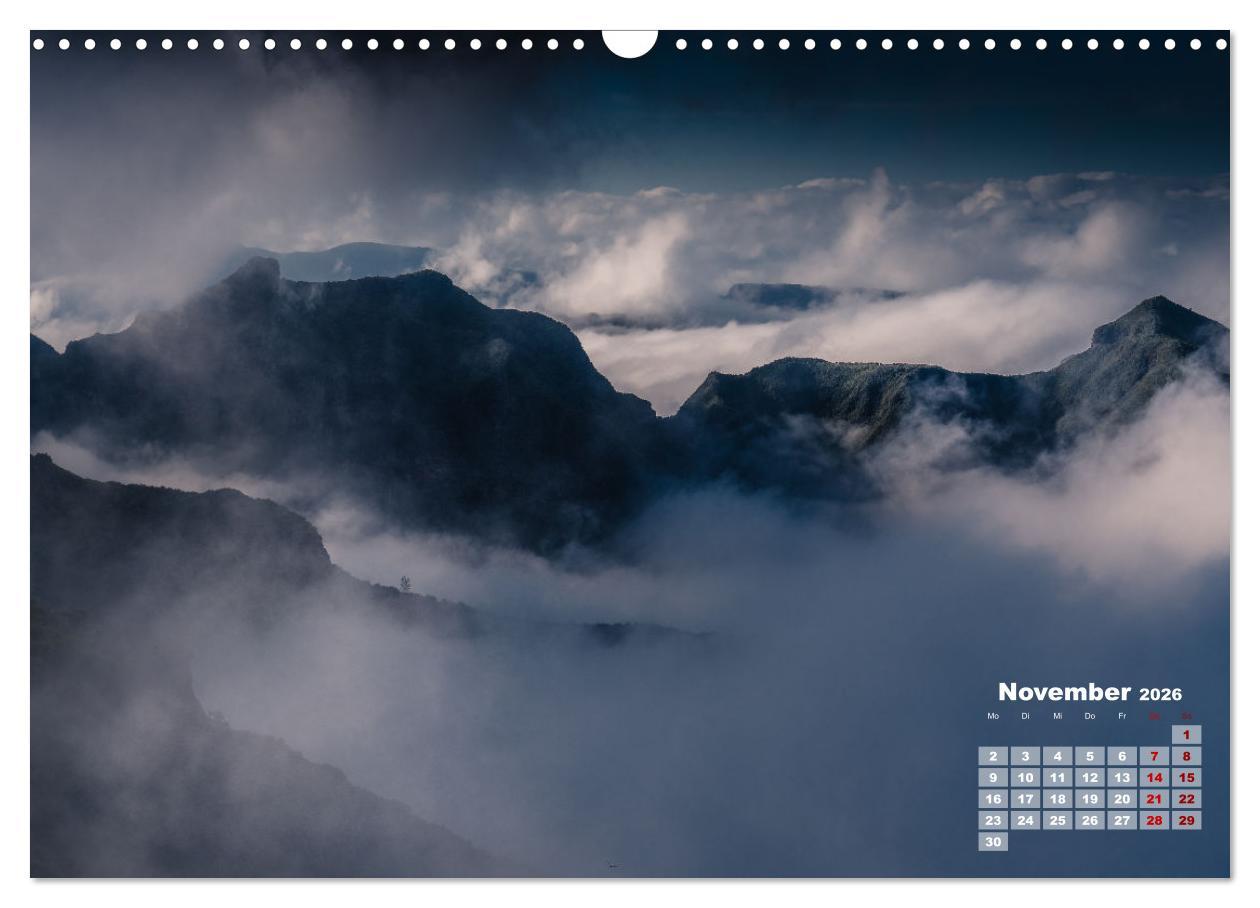Beispielinhalt (Bild) Trauminsel Madeira (Wandkalender 2026 DIN A3 quer), CALVENDO Monatskalender