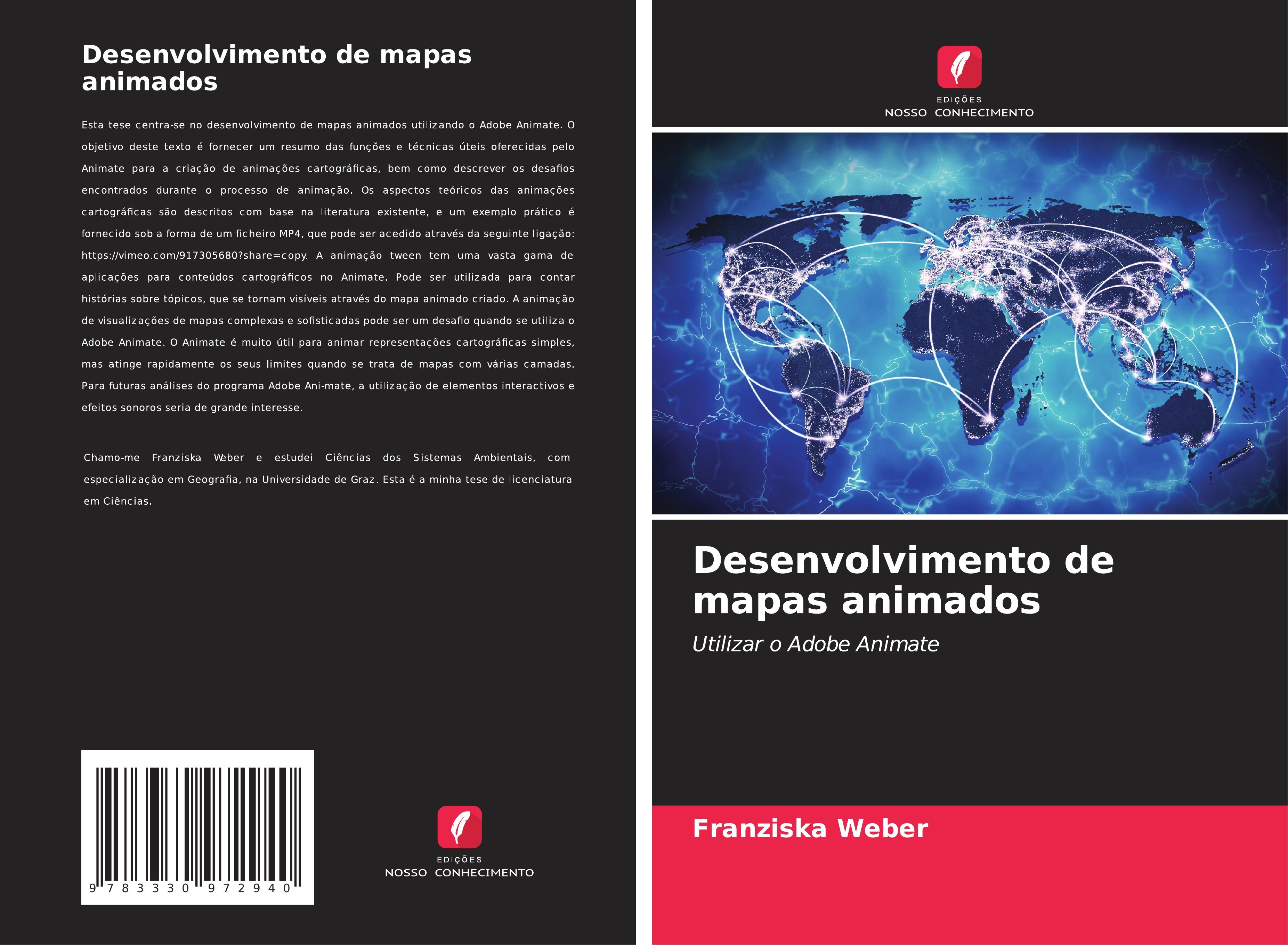 Vorderes Coverbild Desenvolvimento de mapas animados