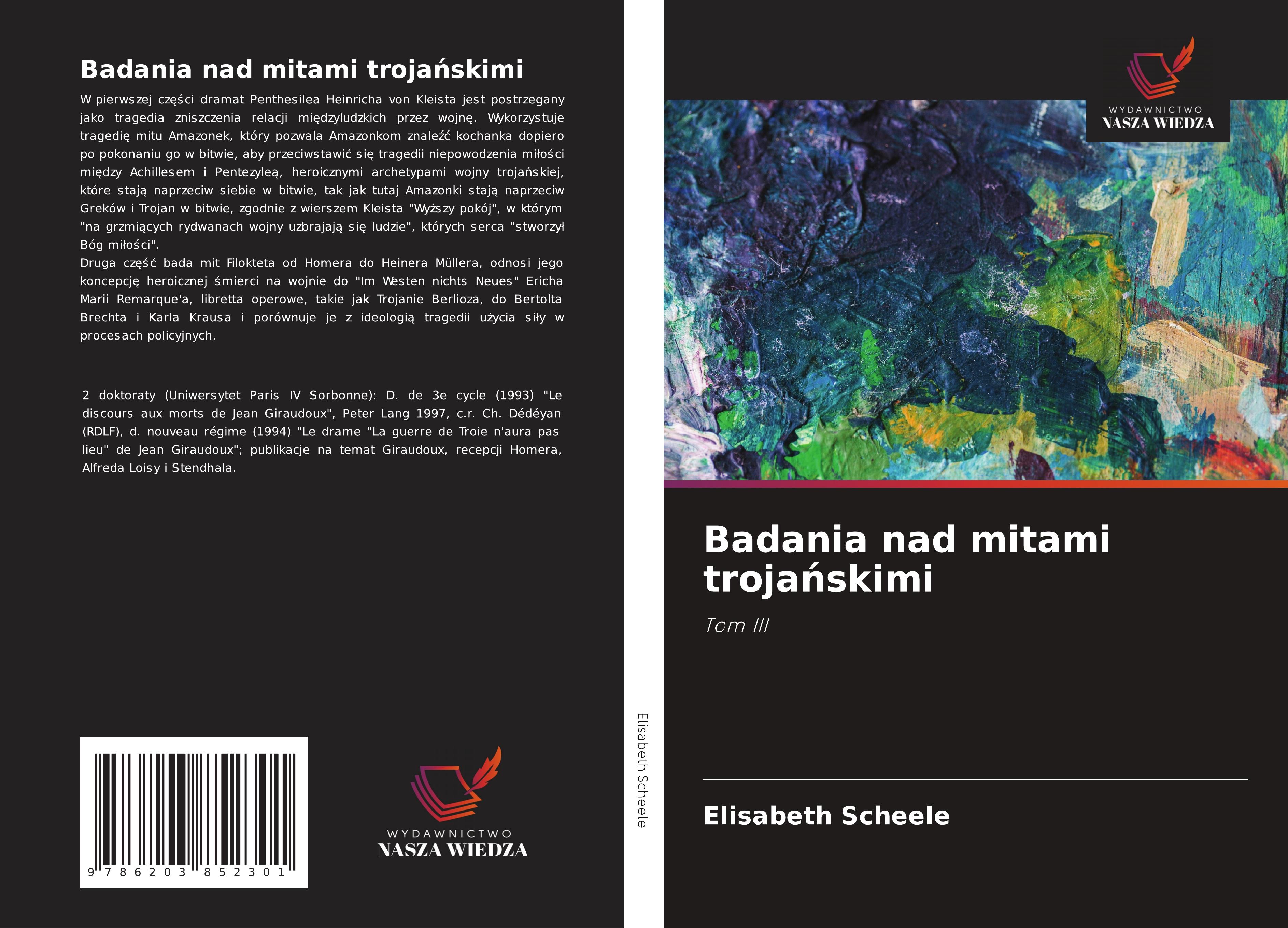 Vorderes Coverbild Badania nad mitami troja¿skimi