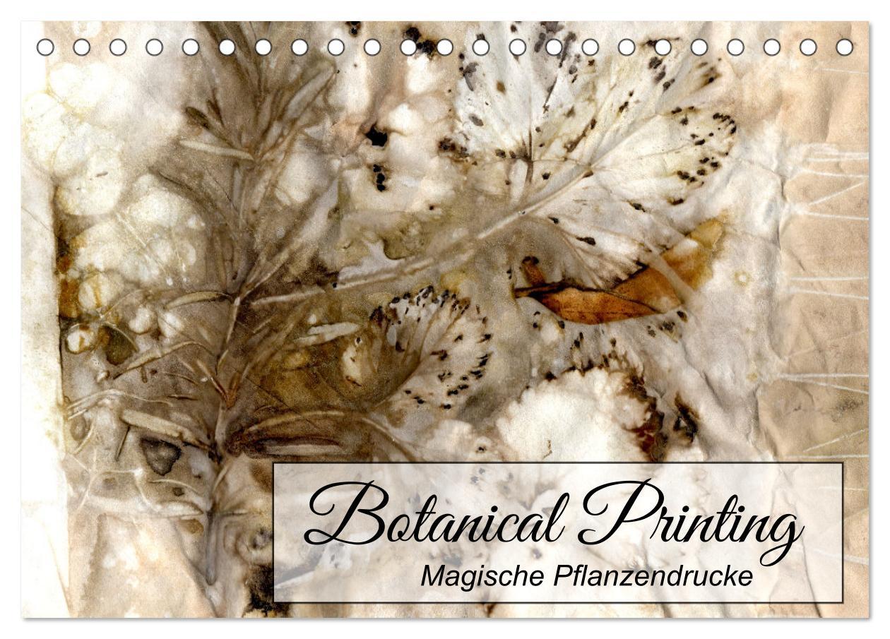 Vorderes Coverbild Botanical Printing - Magische Pflanzendrucke (Tischkalender 2026 DIN A5 quer), CALVENDO Monatskalender