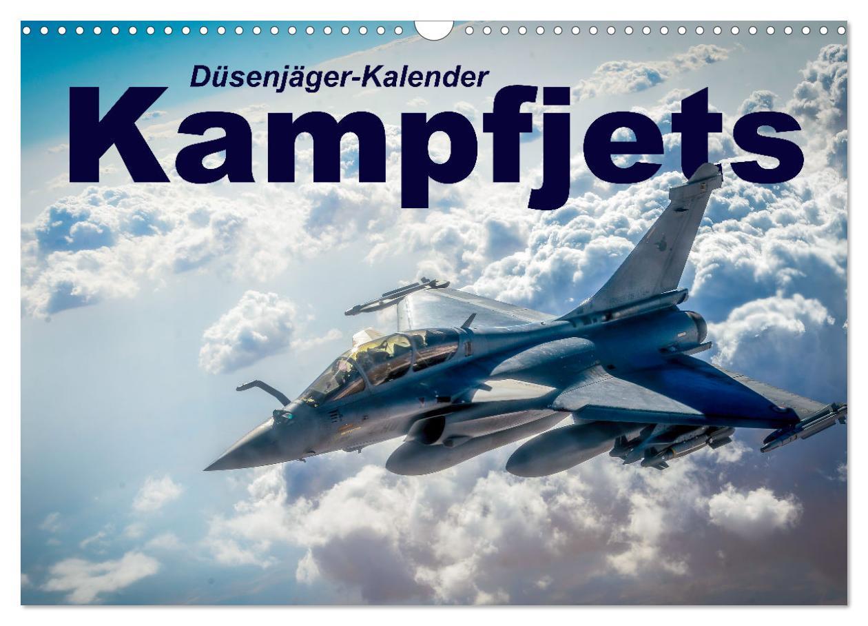 Vorderes Coverbild Kampfjets - Düsenjäger-Kalender (Wandkalender 2026 DIN A3 quer), CALVENDO Monatskalender