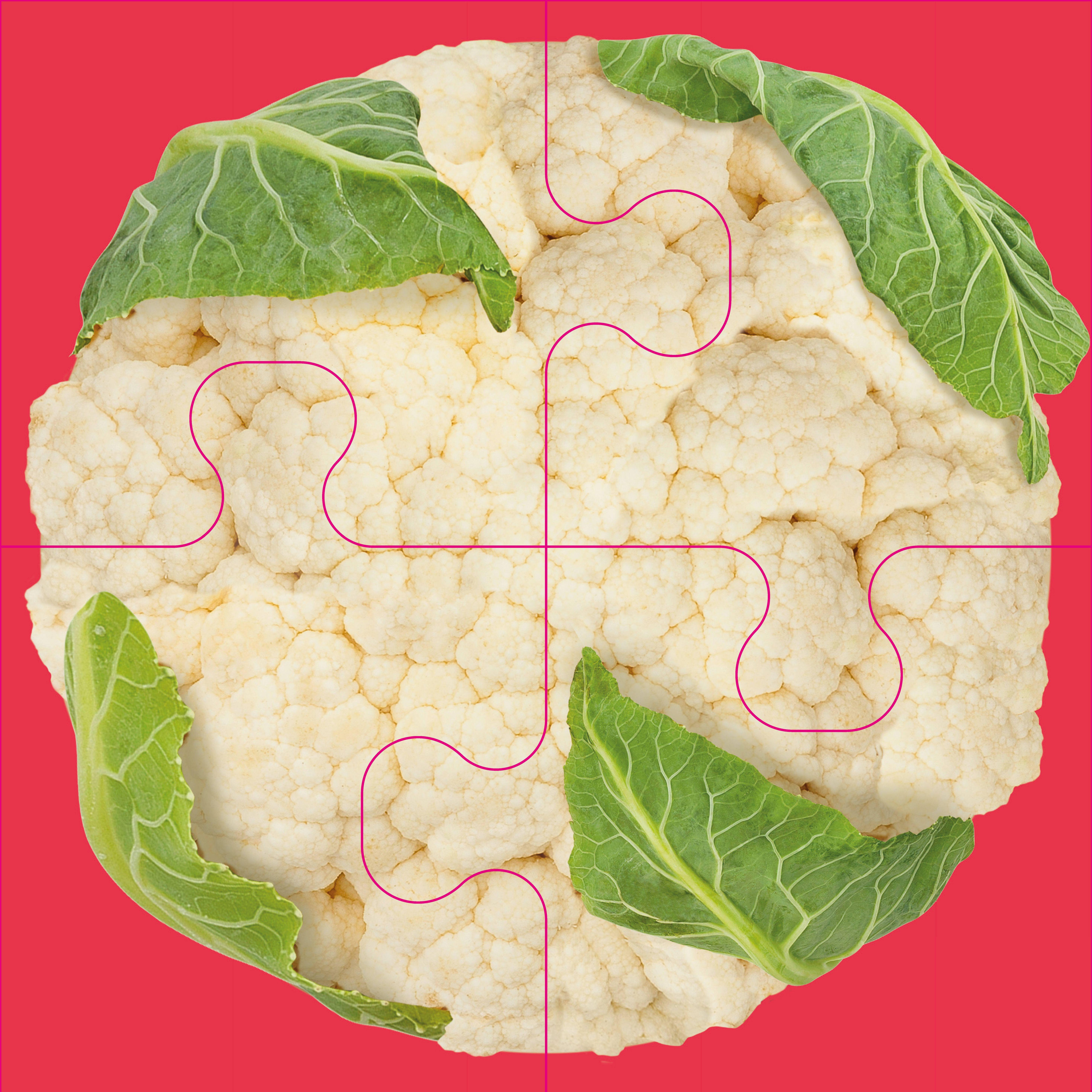 Beispielinhalt (Bild) Das "Gelingt immer"-Puzzle Gemüse. Das Puzzle-Spiel für Senioren mit Demenz