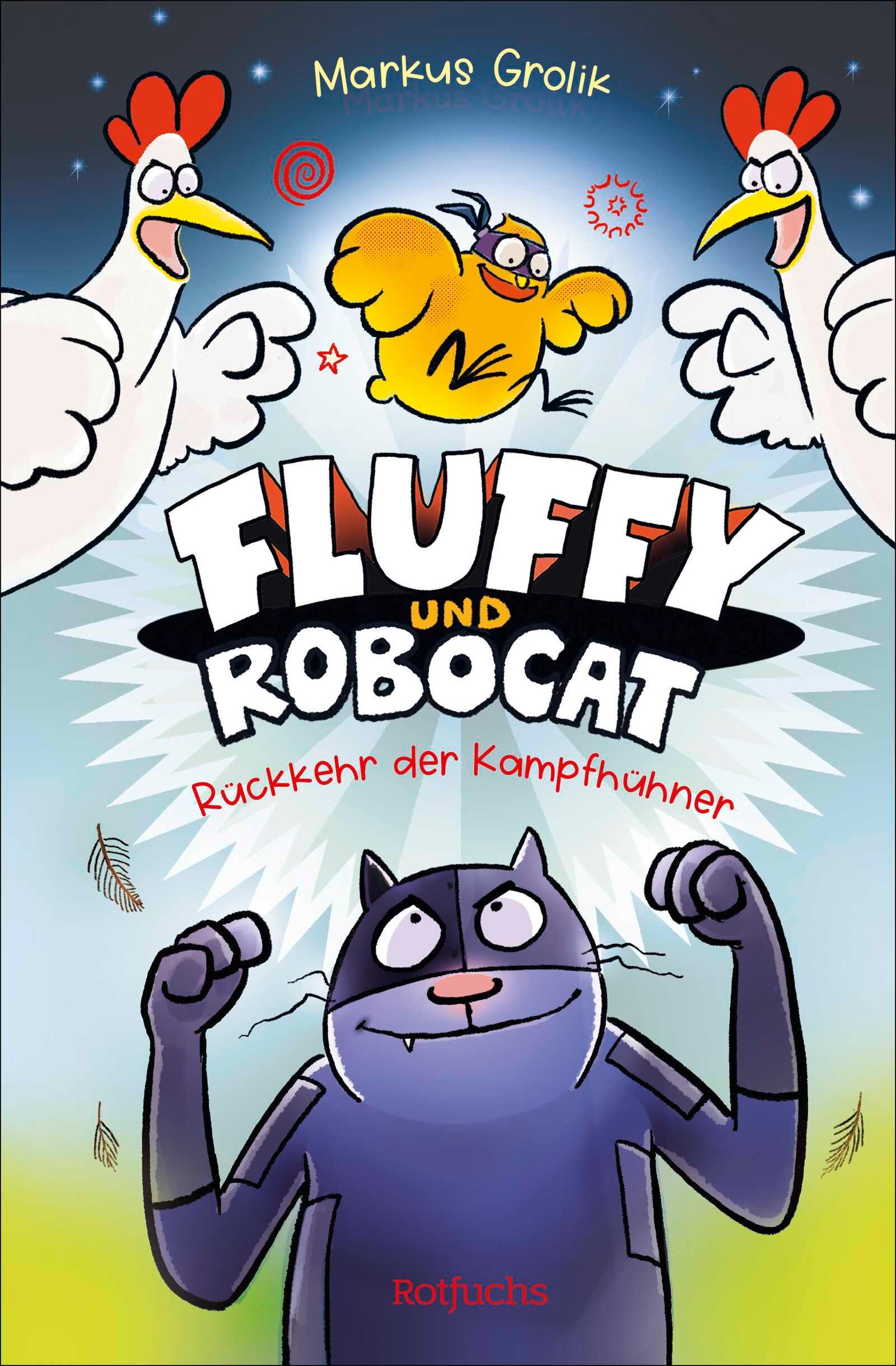 Vorderes Coverbild Fluffy und Robocat